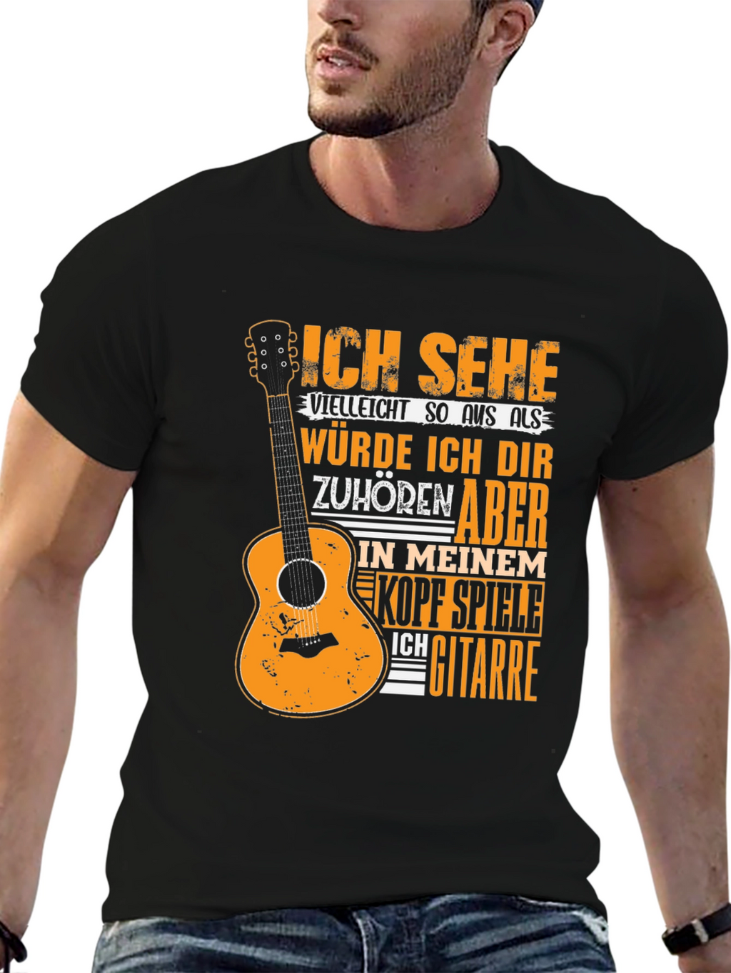 Guitar Player T-Shirt - In My Head