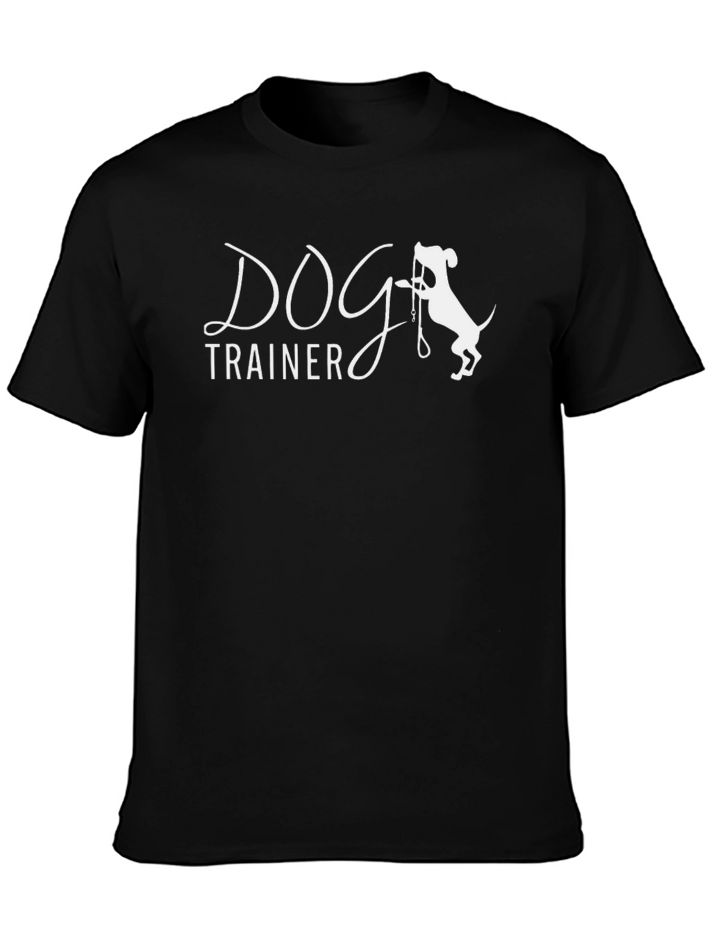 Dog Trainer Graphic Tee - Black