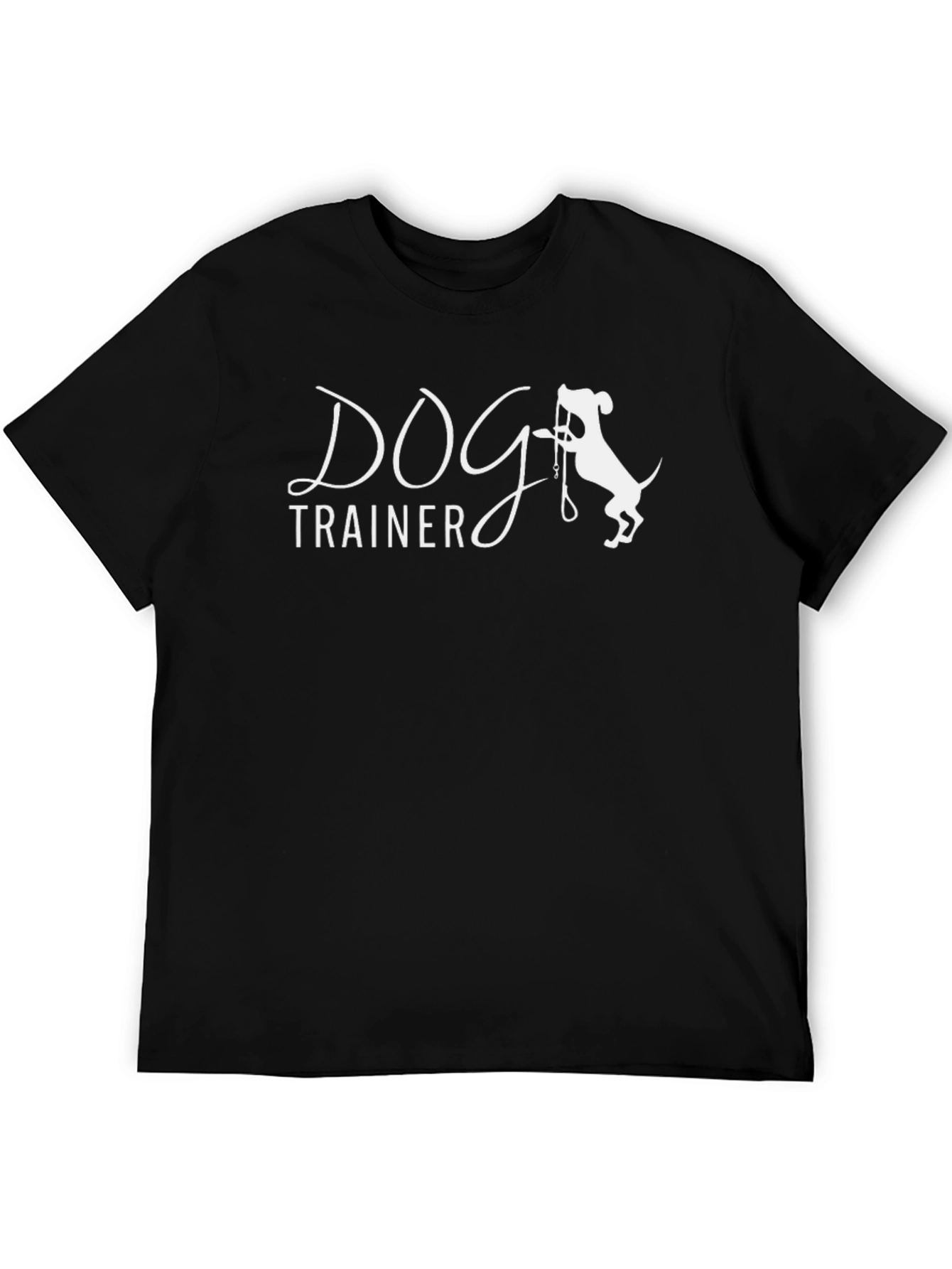 Dog Trainer Graphic Tee - Black