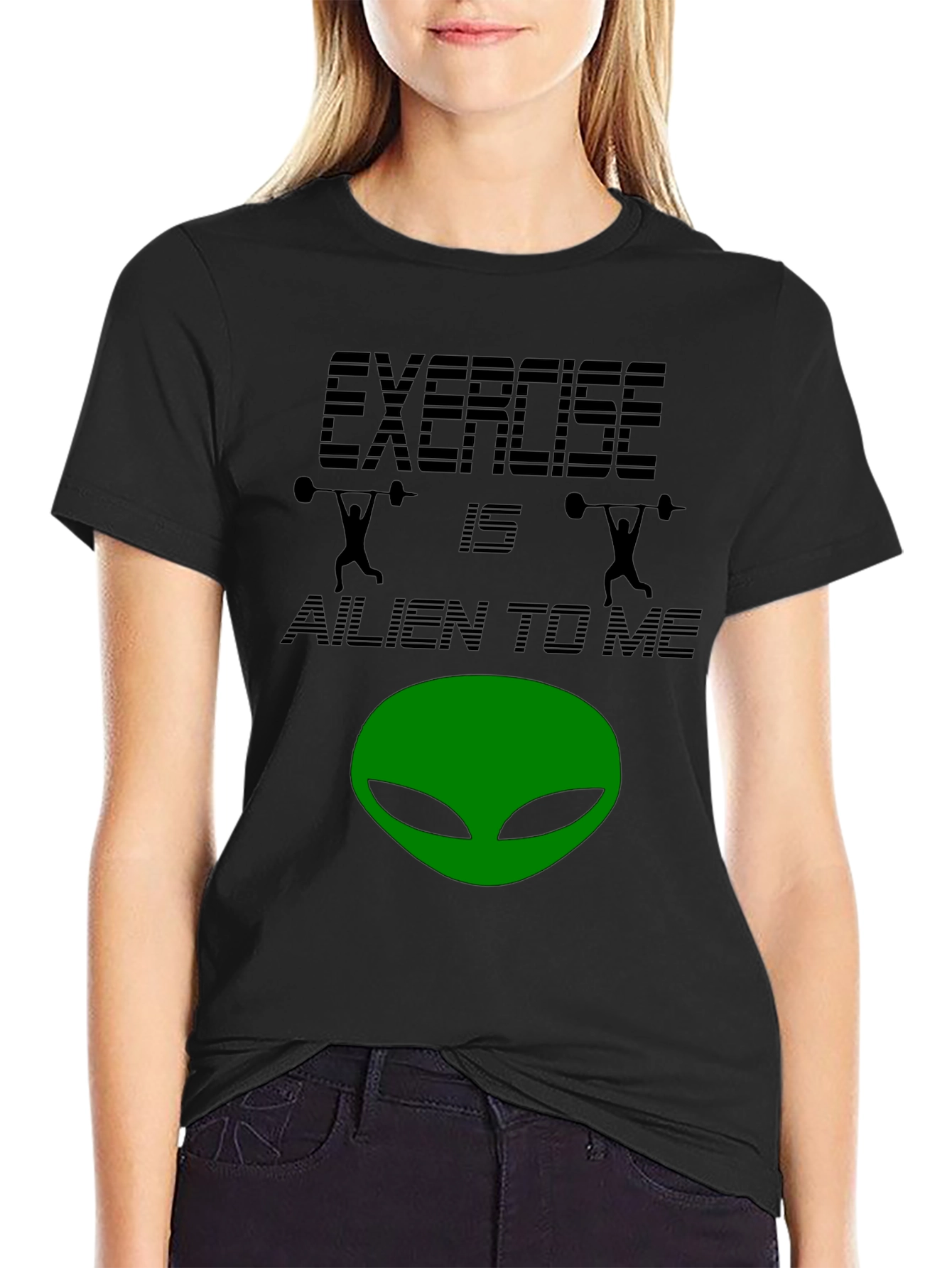 Exercise is Alien to Me T-Shirt