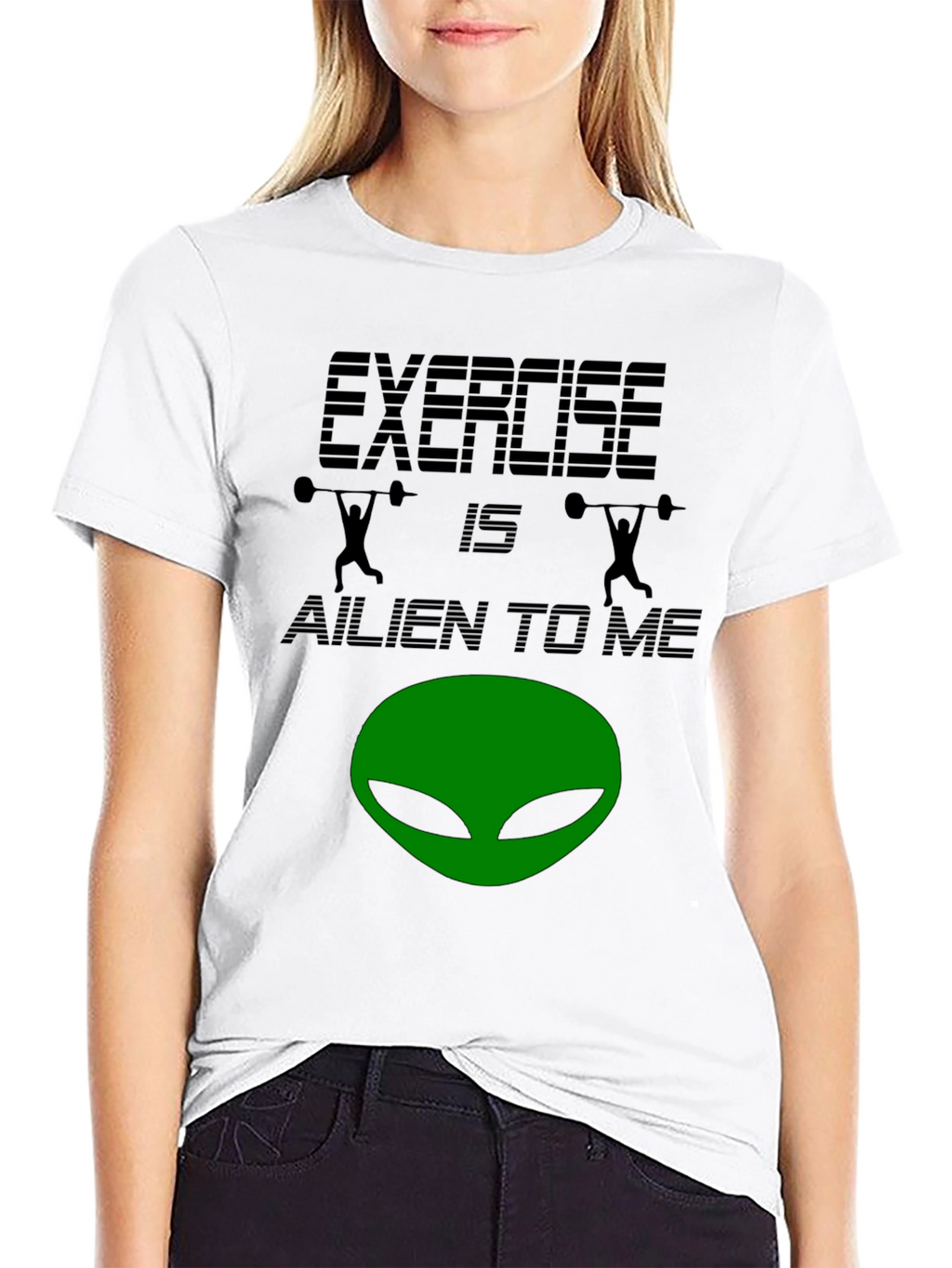 Exercise is Alien to Me T-Shirt