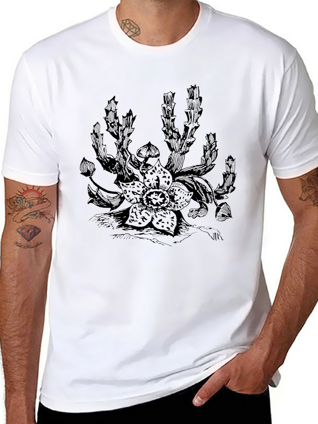 Black Demogorgon T-Shirt - Stranger Things Inspired