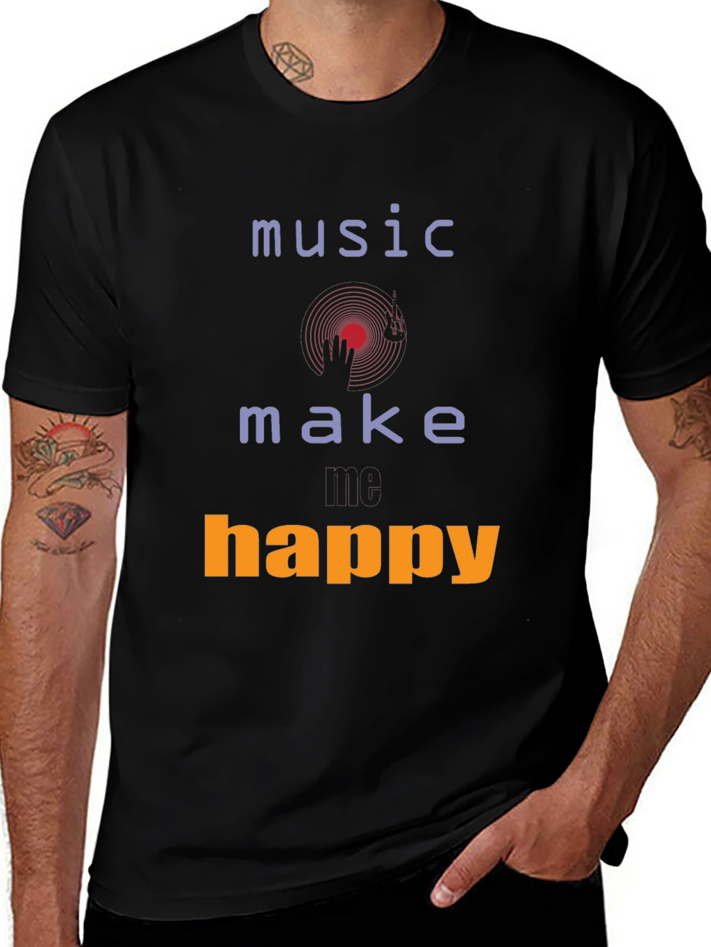 Music Make Happy T-Shirt