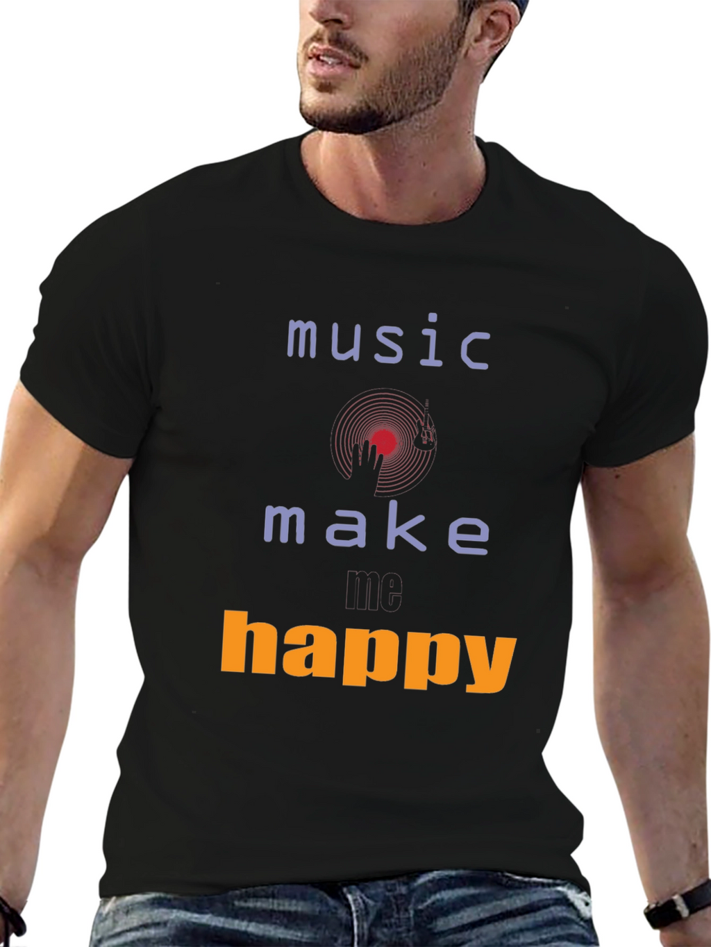 Music Make Happy T-Shirt