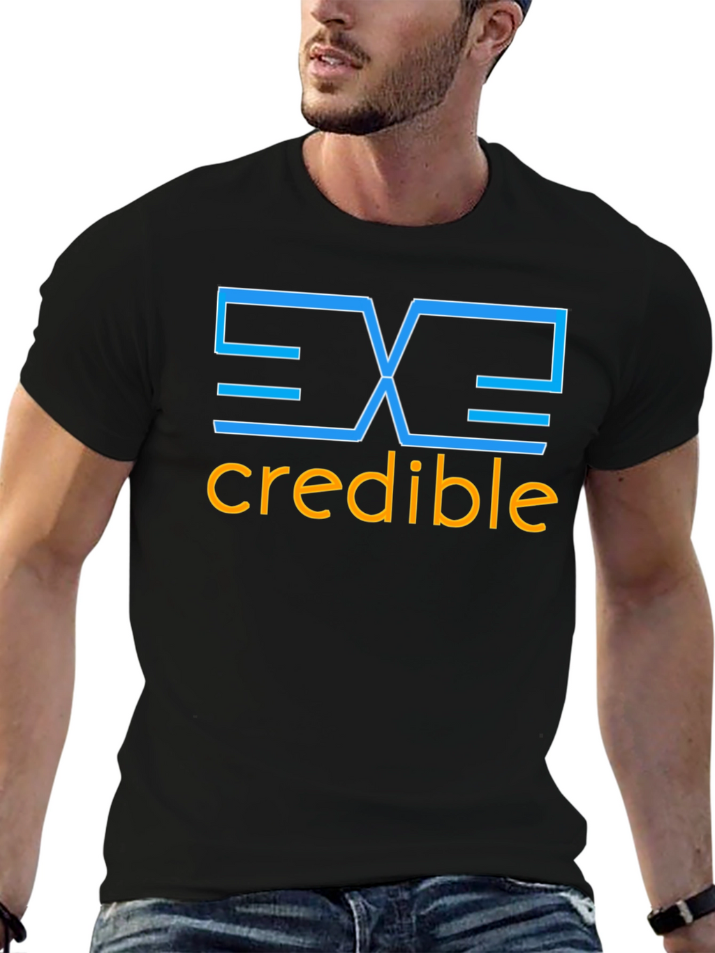 Credible Graphic T-Shirt - Black