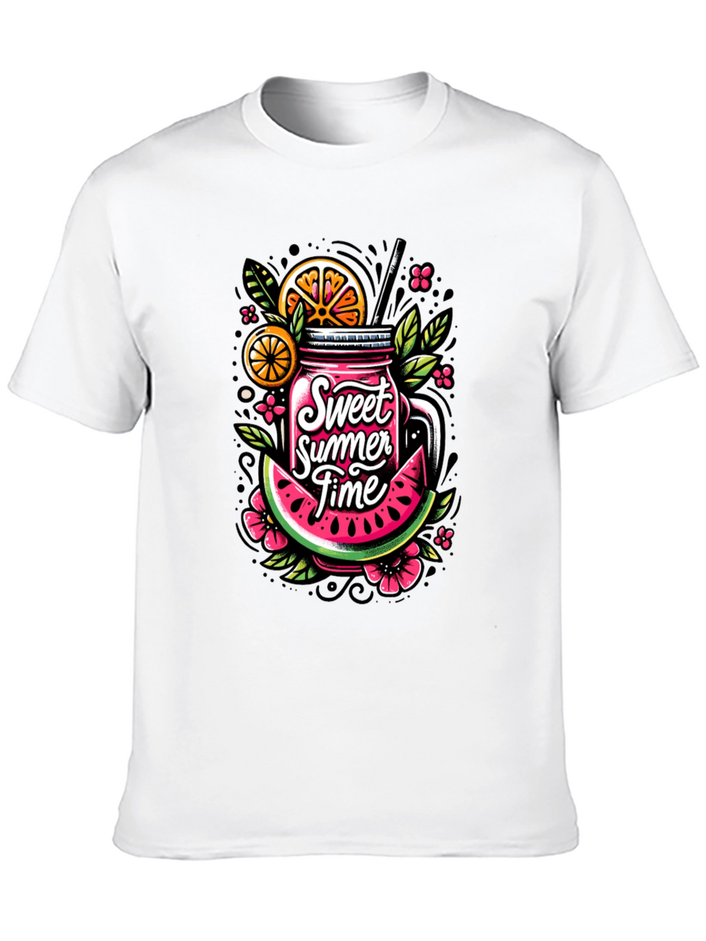 Sweet Summer Time Graphic T-Shirt