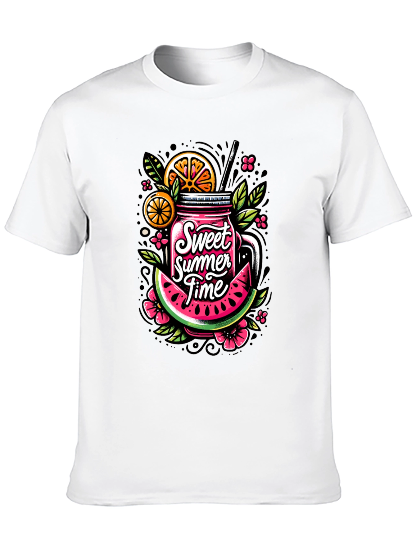 Sweet Summer Time Graphic T-Shirt