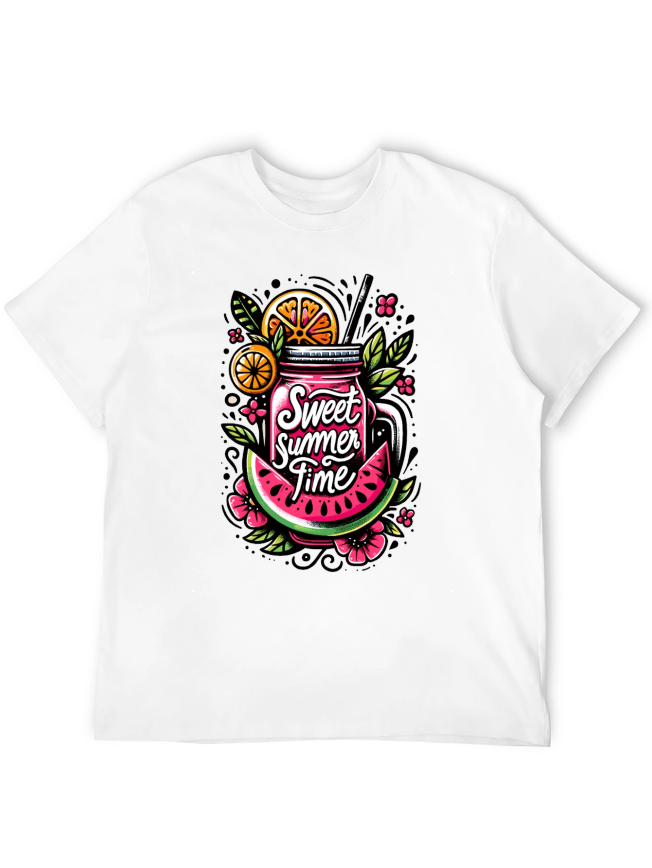 Sweet Summer Time Graphic T-Shirt