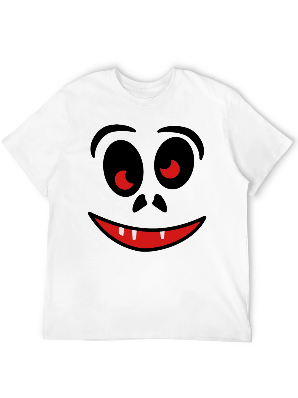 Funny Face Graphic T-Shirt - Halloween Ready!