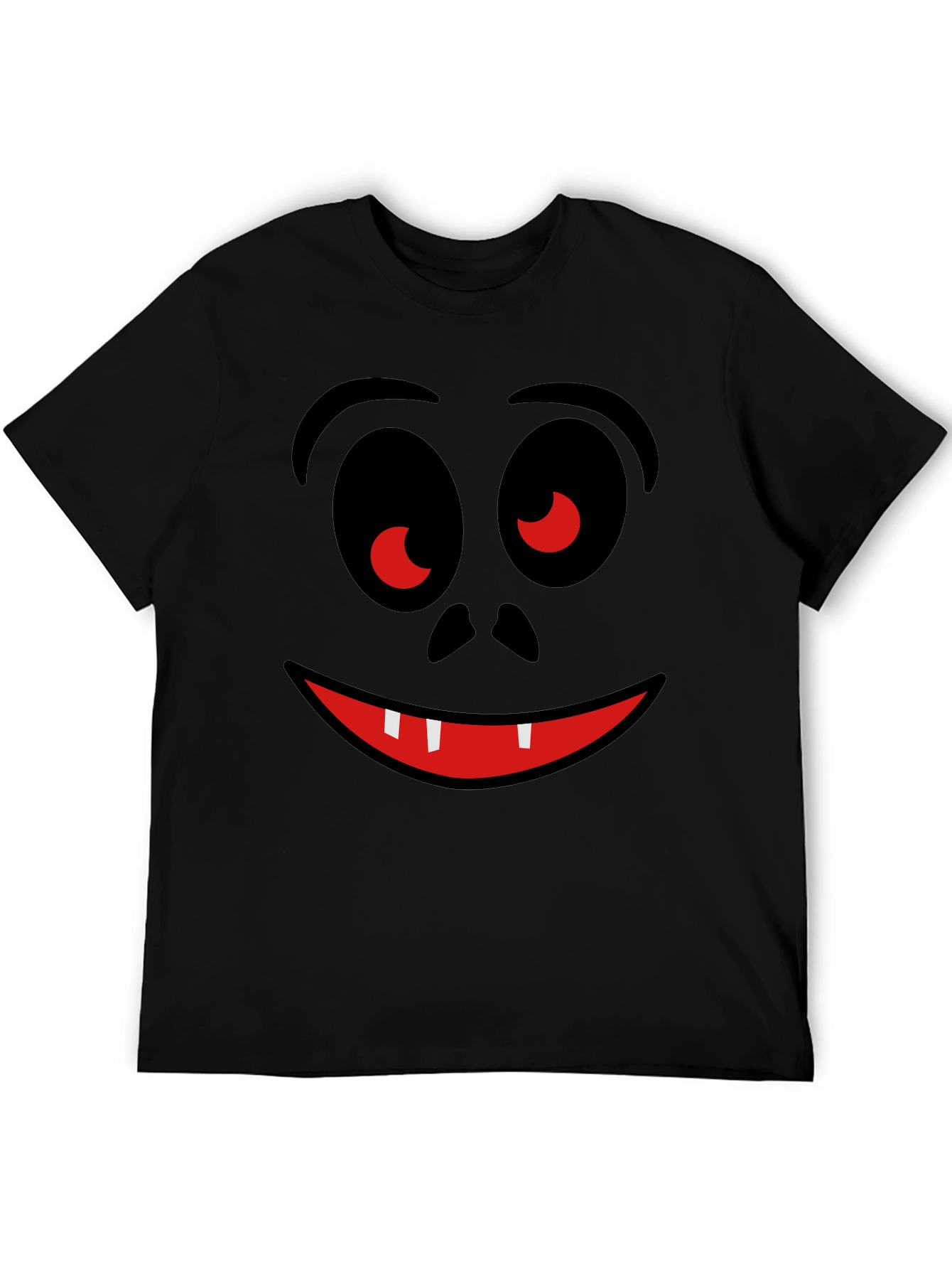 Funny Face Graphic T-Shirt - Halloween Ready!