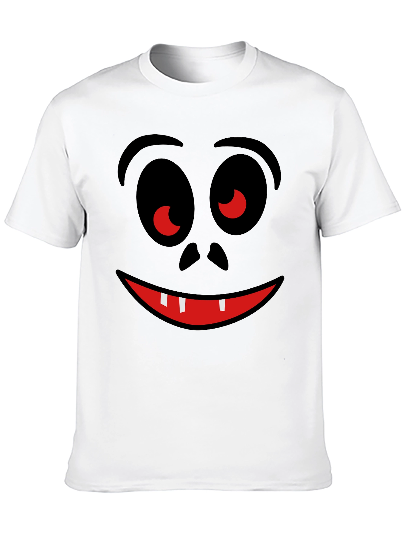 Funny Face Graphic T-Shirt - Halloween Ready!