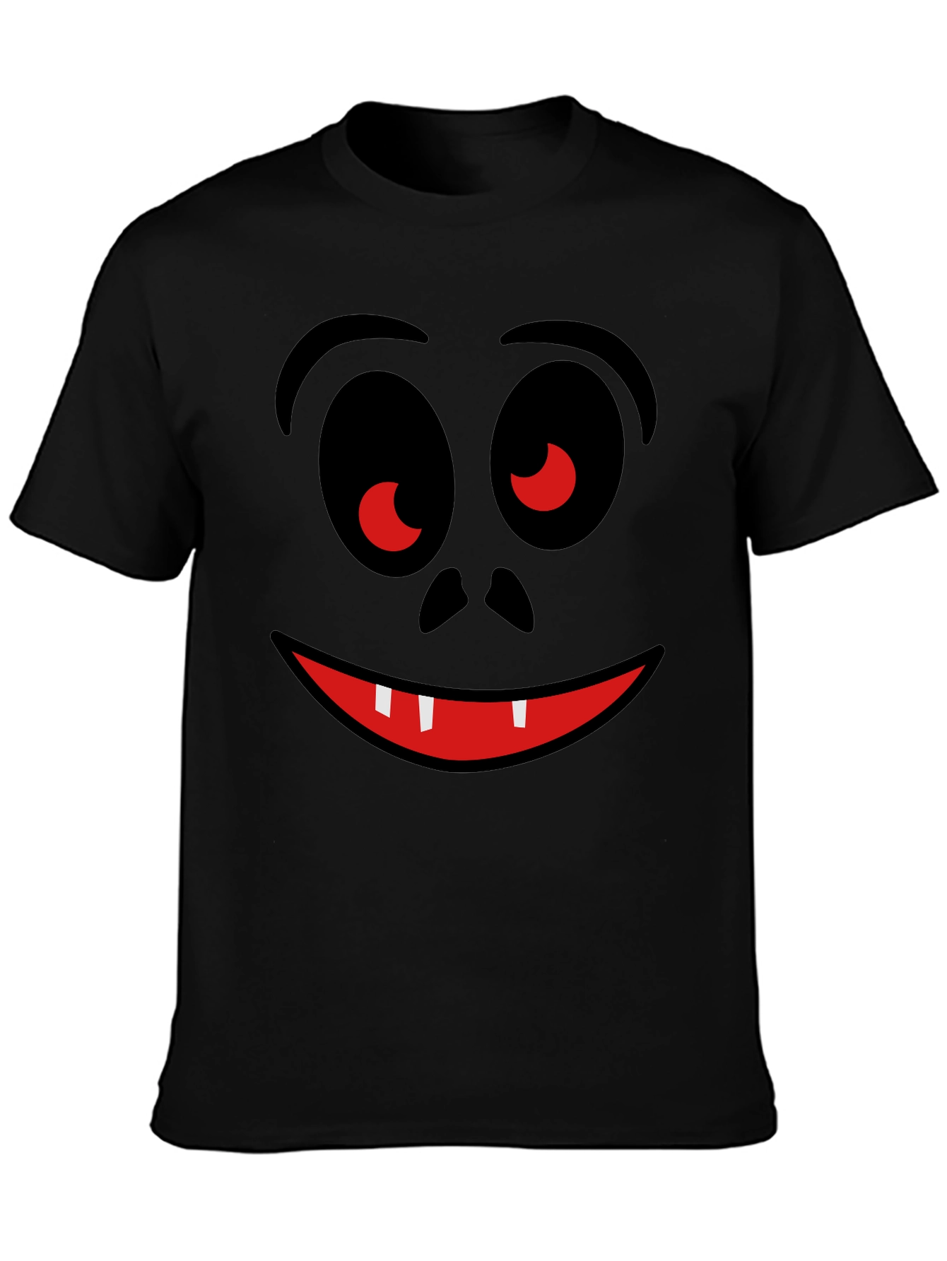 Funny Face Graphic T-Shirt - Halloween Ready!