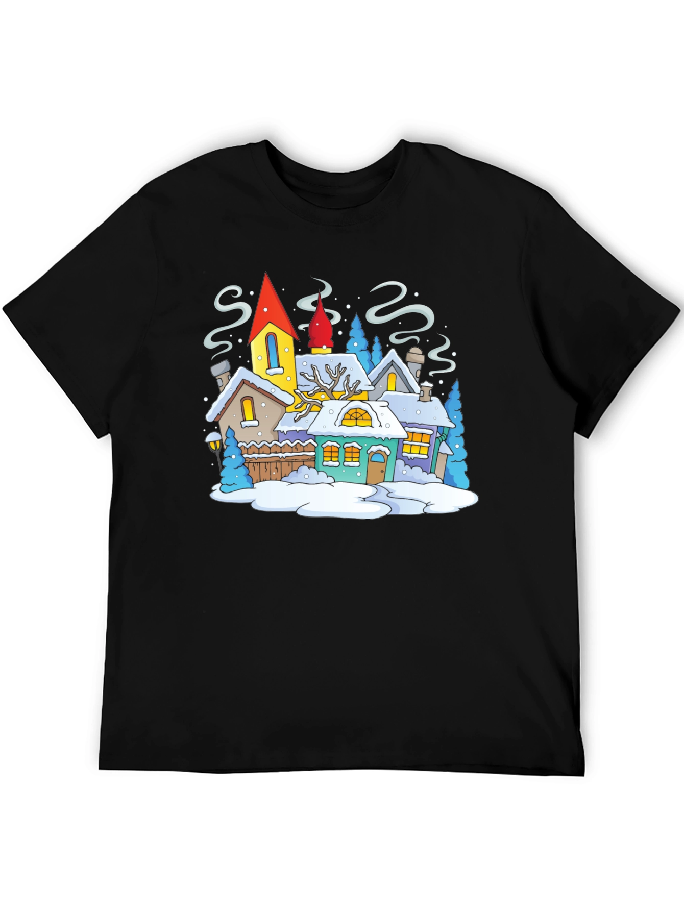 Winter Village Graphic Tee