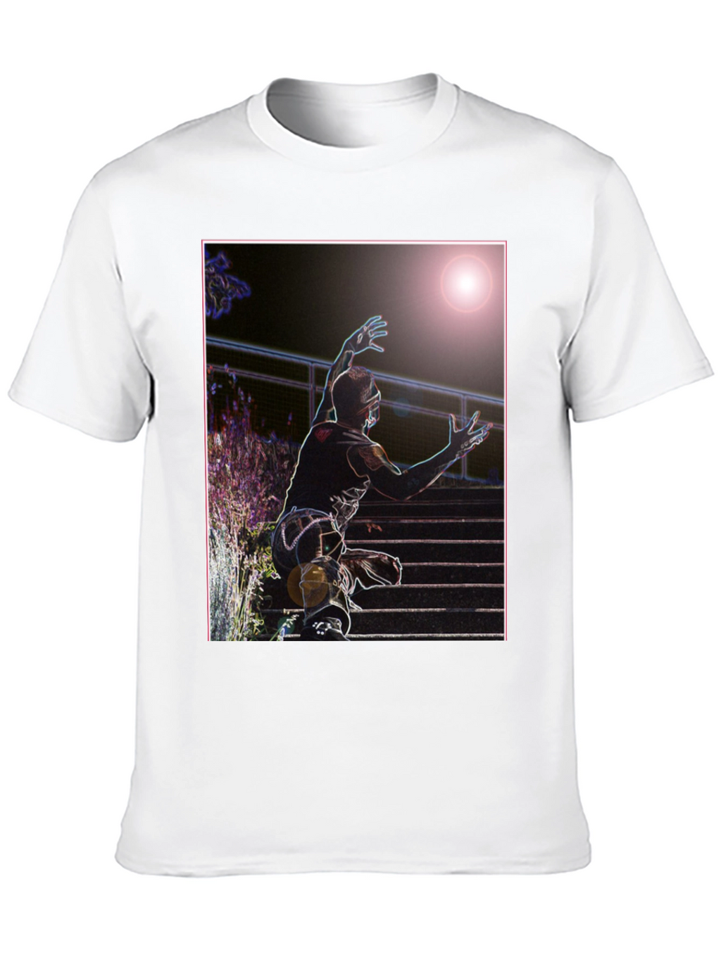 Neon Black Panther Graphic Tee