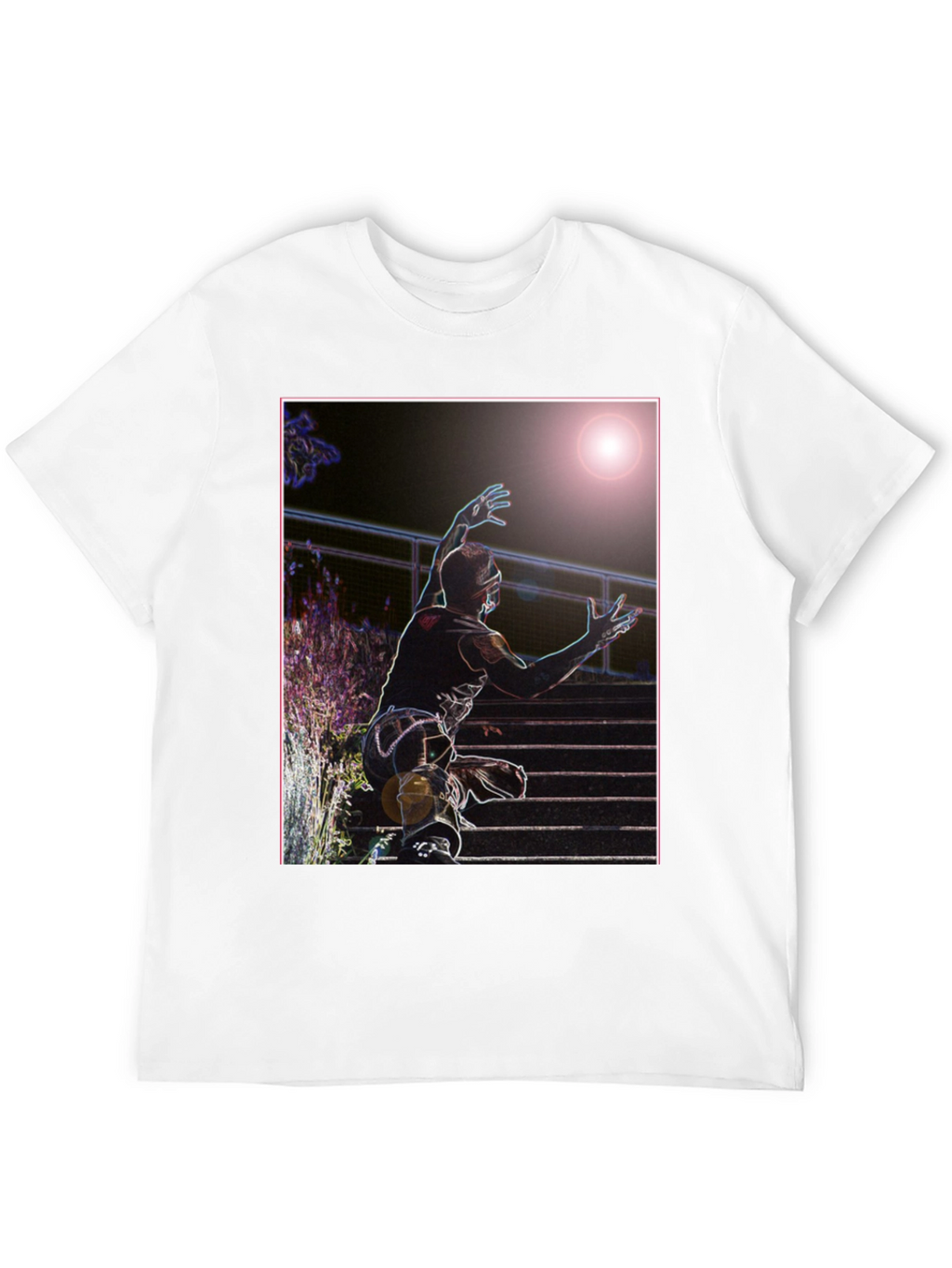 Neon Black Panther Graphic Tee