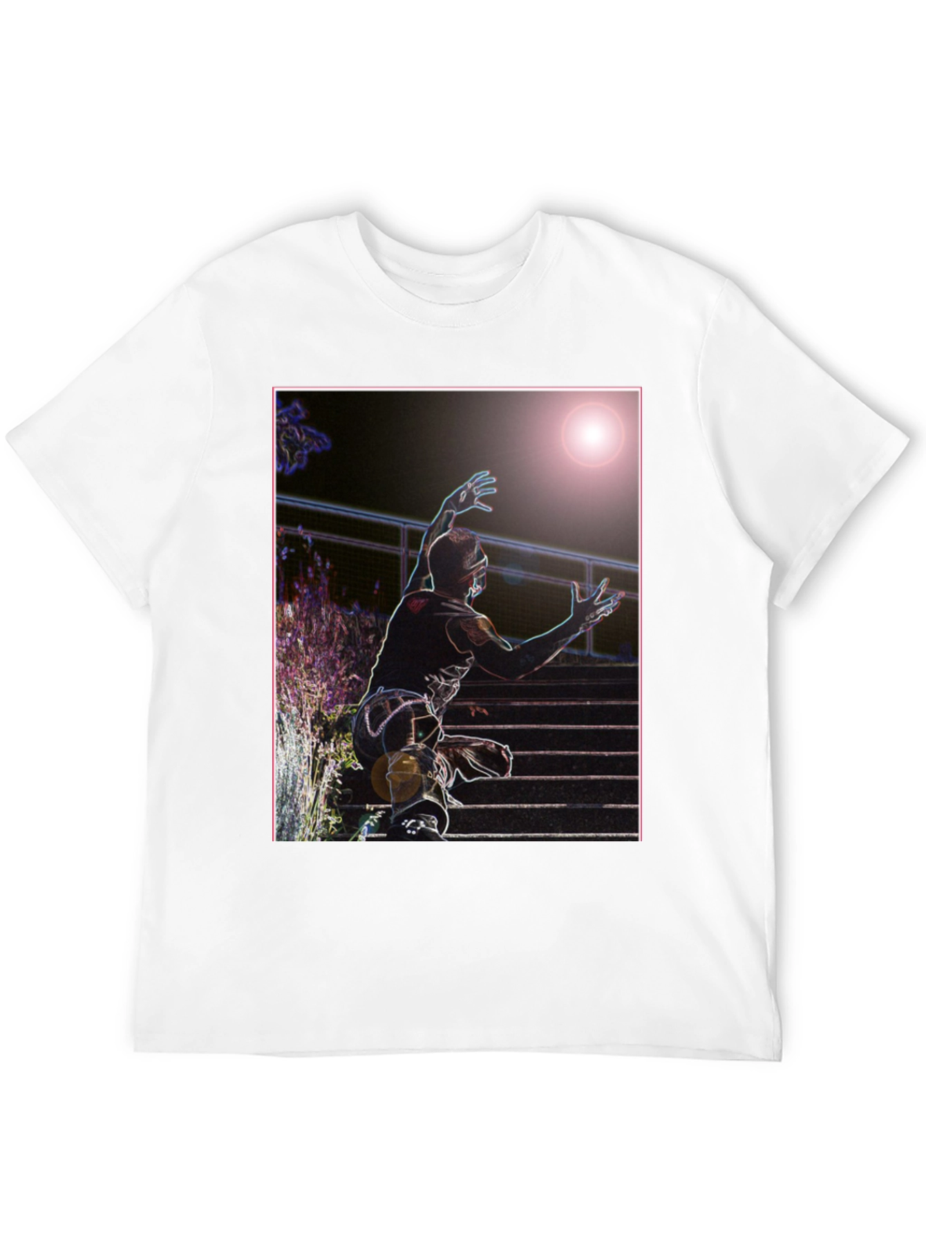 Neon Black Panther Graphic Tee