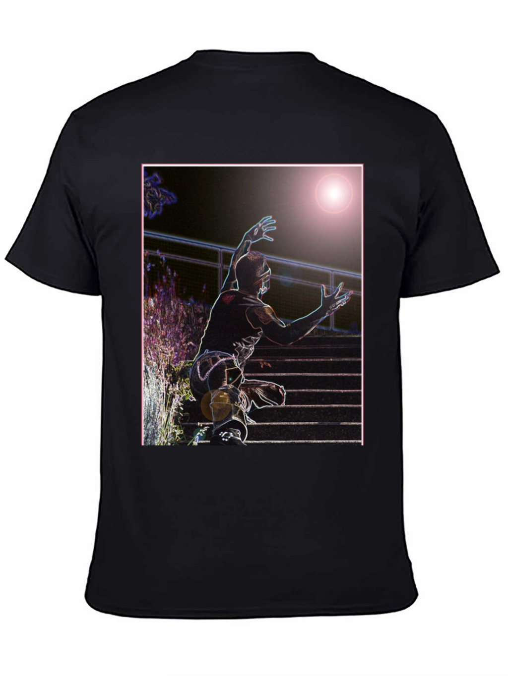 Neon Black Panther Graphic Tee