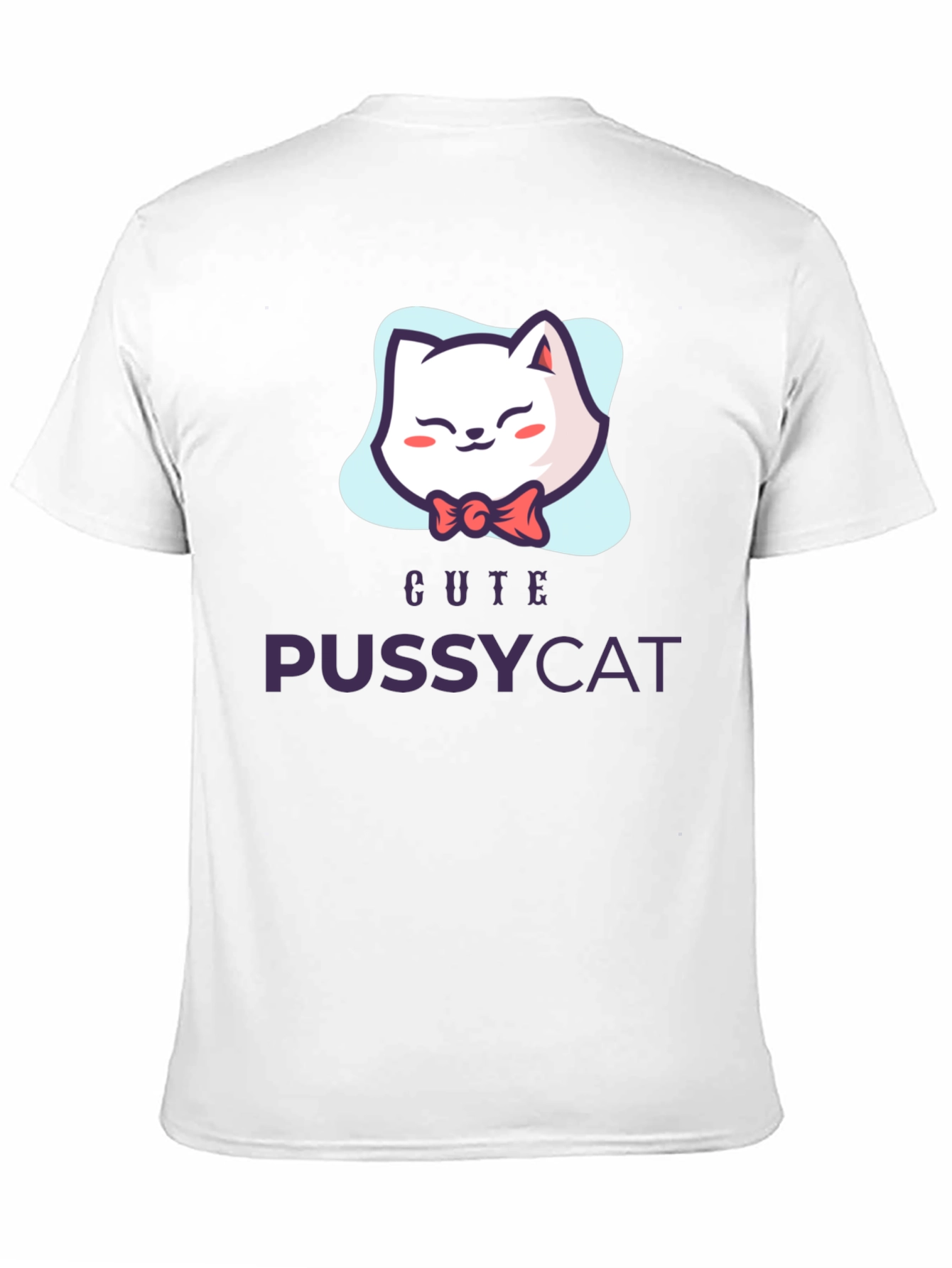 Cute Pussycat T-Shirt - Fun Graphic Tee