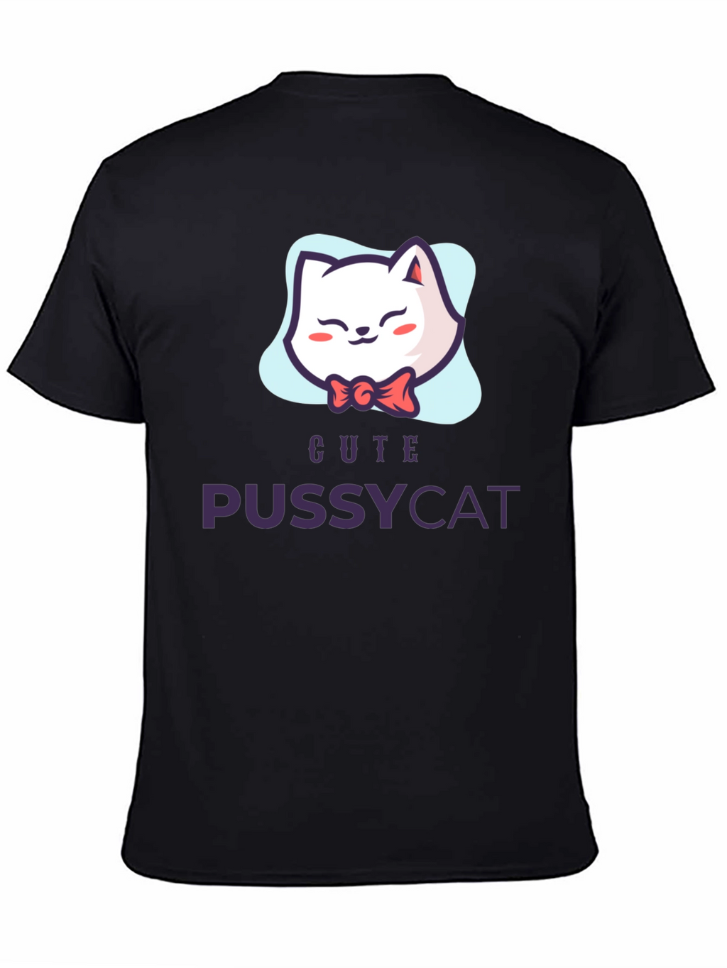 Cute Pussycat T-Shirt - Fun Graphic Tee