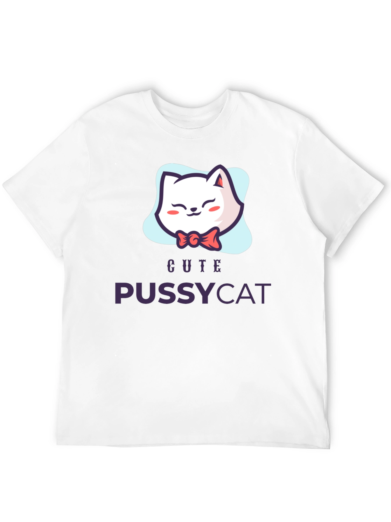 Cute Pussycat T-Shirt - Fun Graphic Tee
