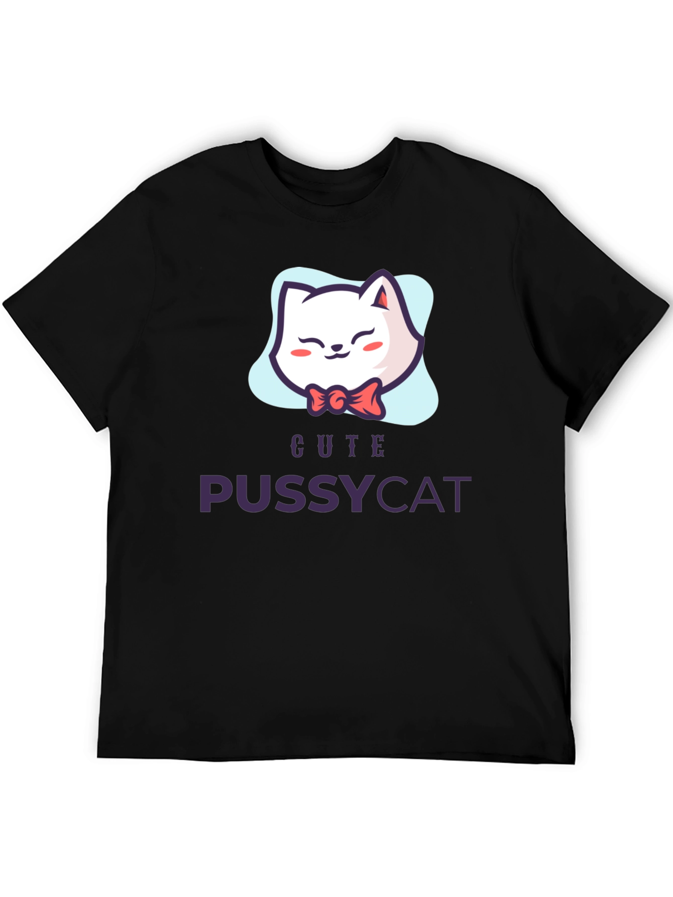 Cute Pussycat T-Shirt - Fun Graphic Tee