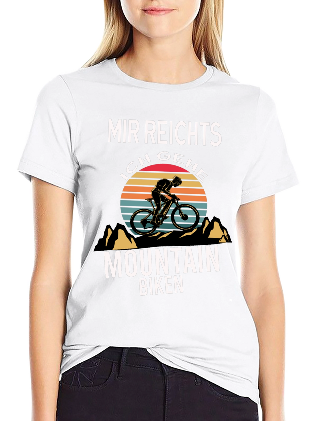 Mountain Biker T-Shirt - Mir Reichts Ich Gehe Biken