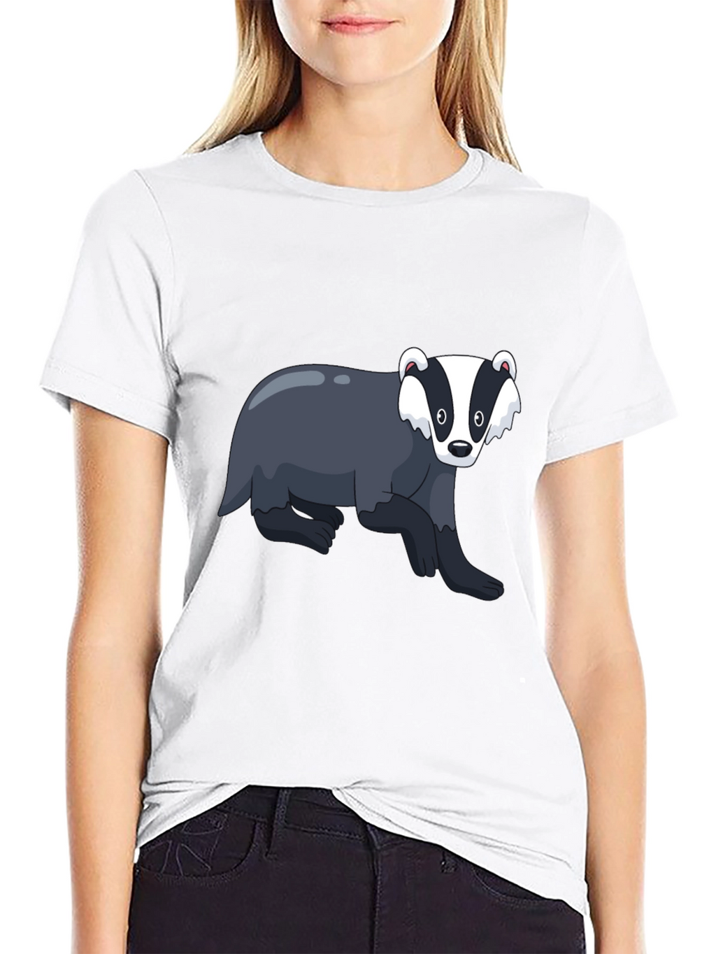Badger Graphic Tee - Mens Black T-Shirt
