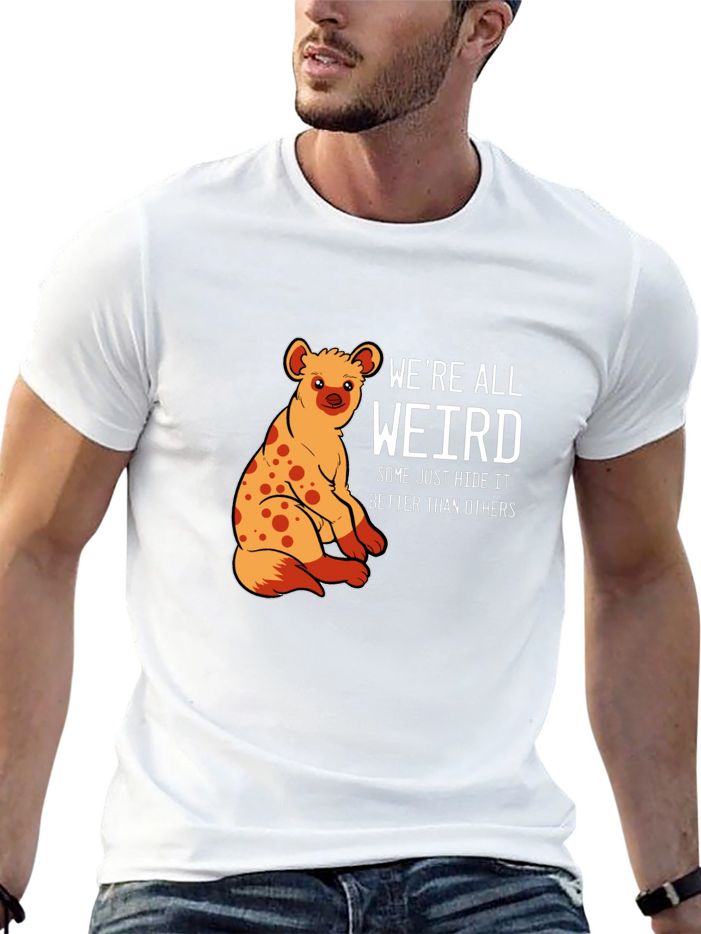 Were All Weird Hyena Graphic Tee