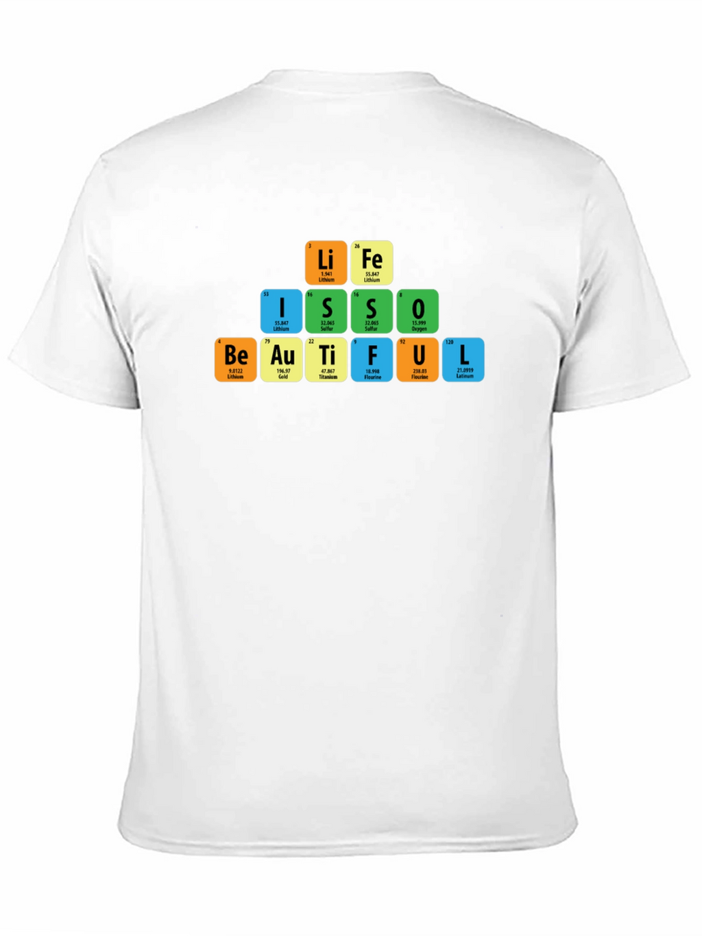 Periodic Table T-Shirt: Beautiful Elements Design