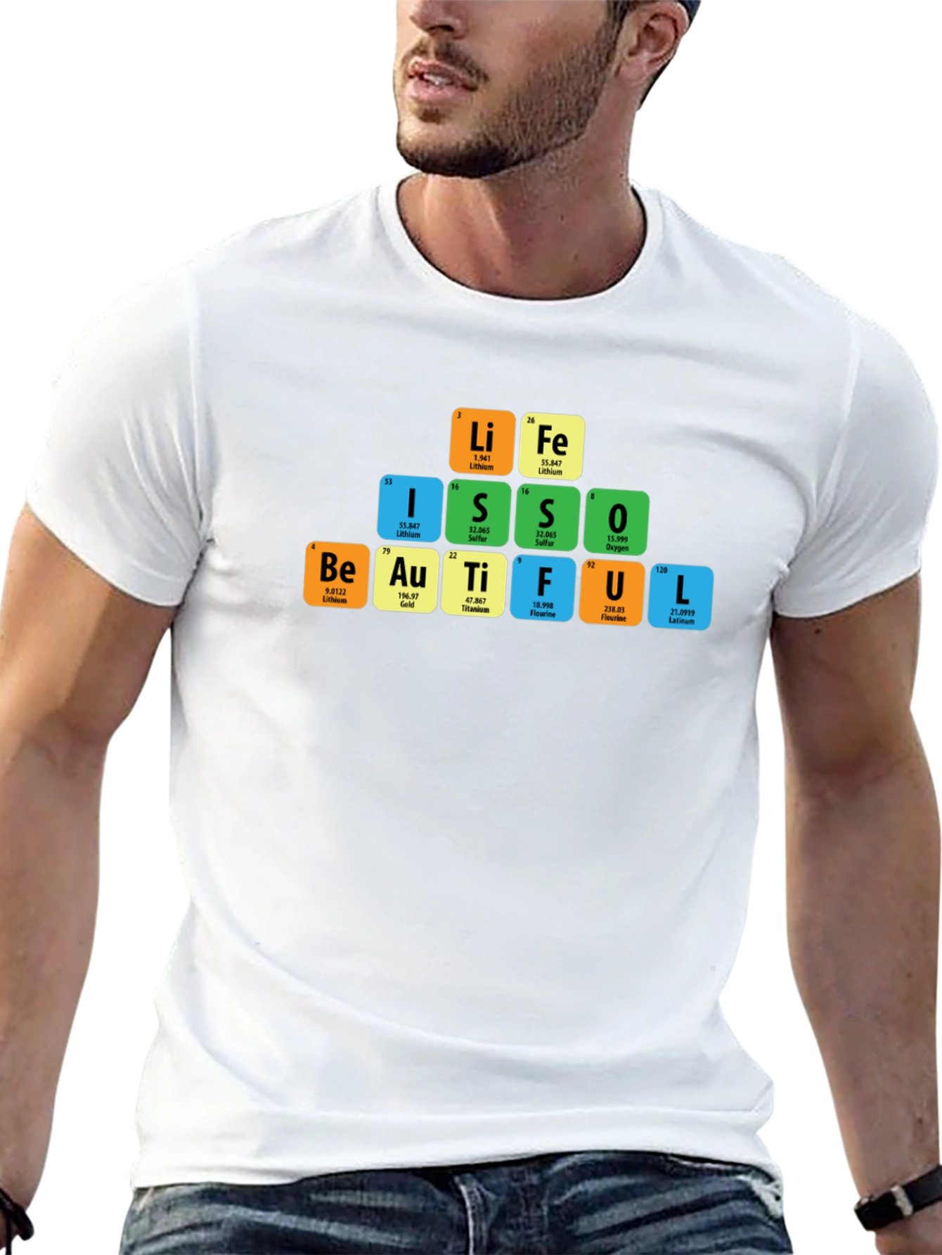 Periodic Table T-Shirt: Beautiful Elements Design