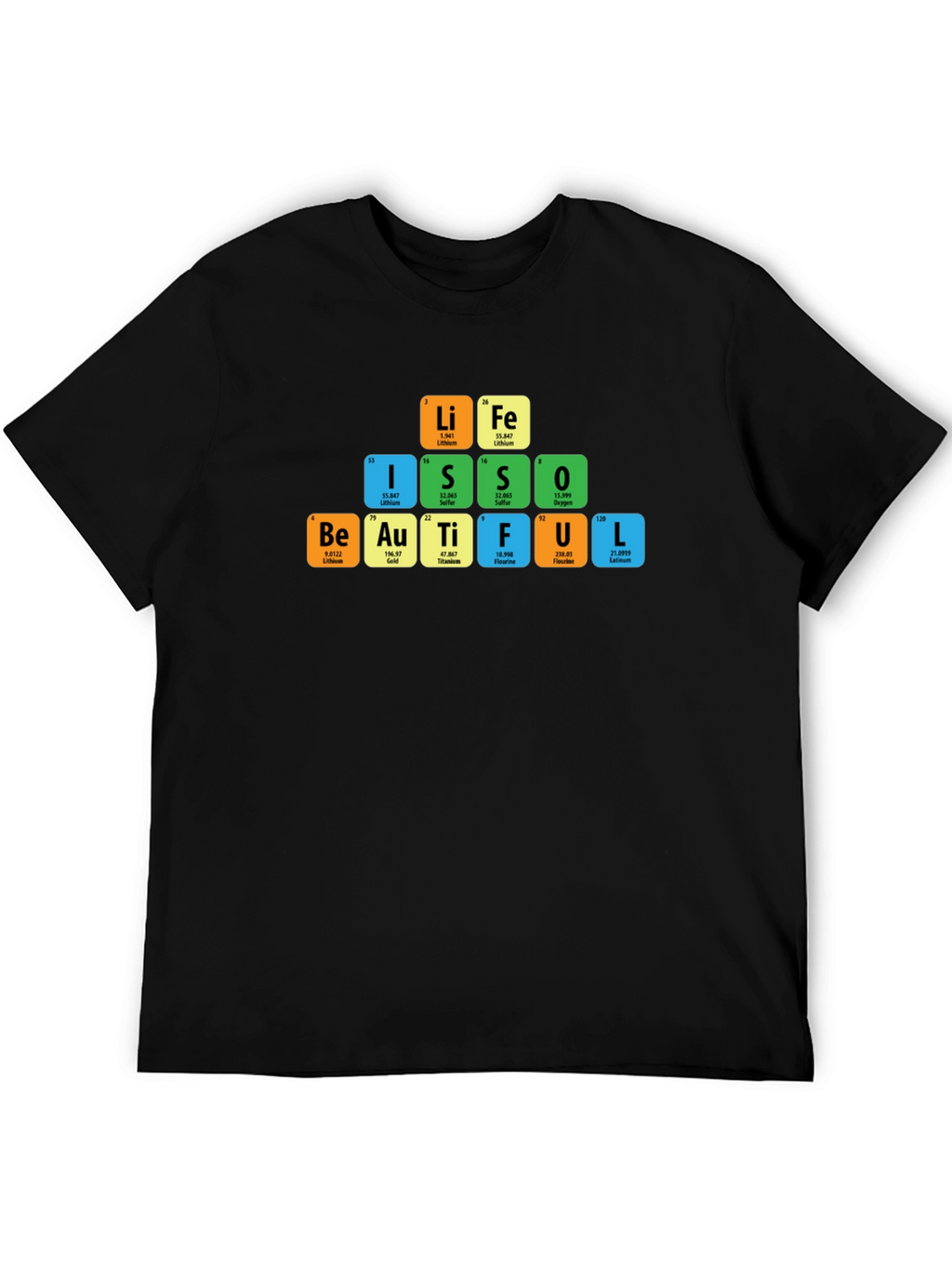 Periodic Table T-Shirt: Beautiful Elements Design