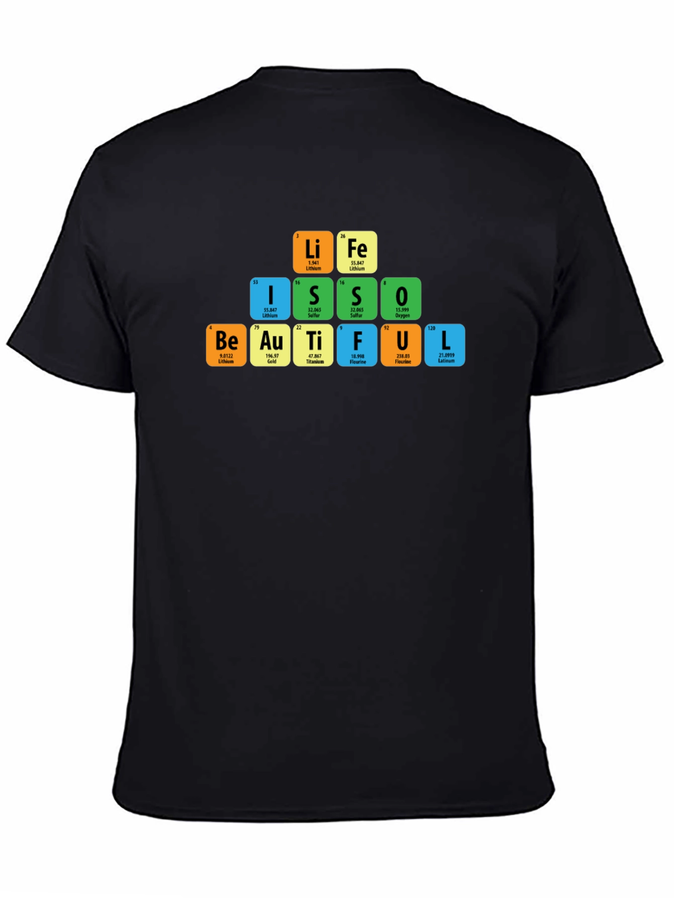 Periodic Table T-Shirt: Beautiful Elements Design