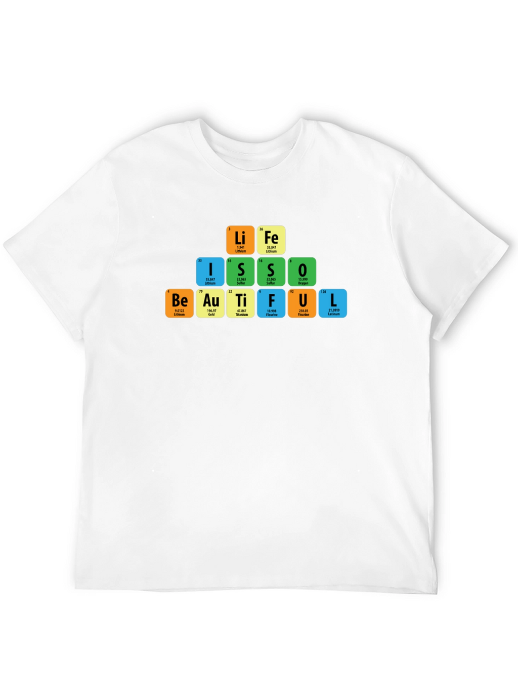 Periodic Table T-Shirt: Beautiful Elements Design