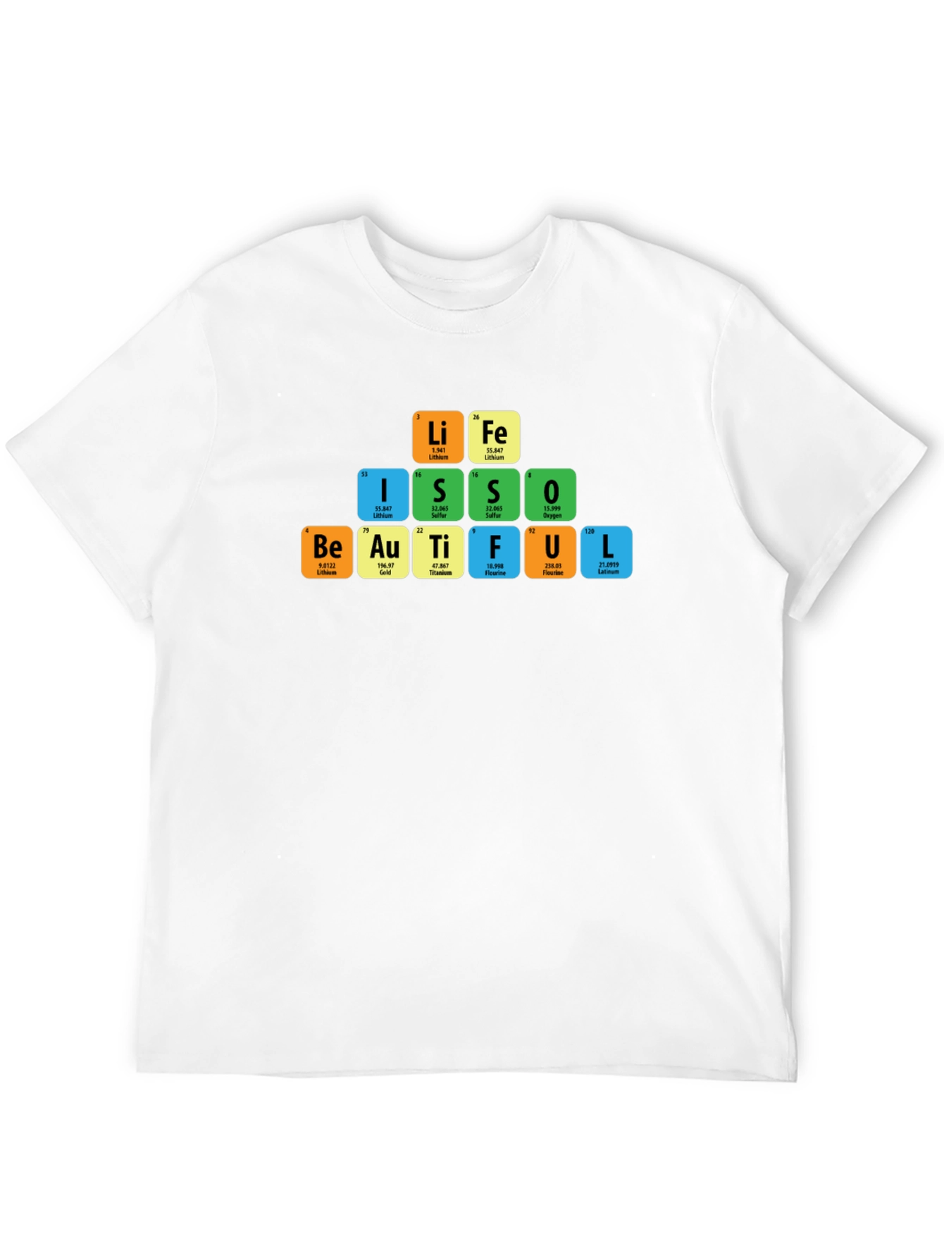 Periodic Table T-Shirt: Beautiful Elements Design