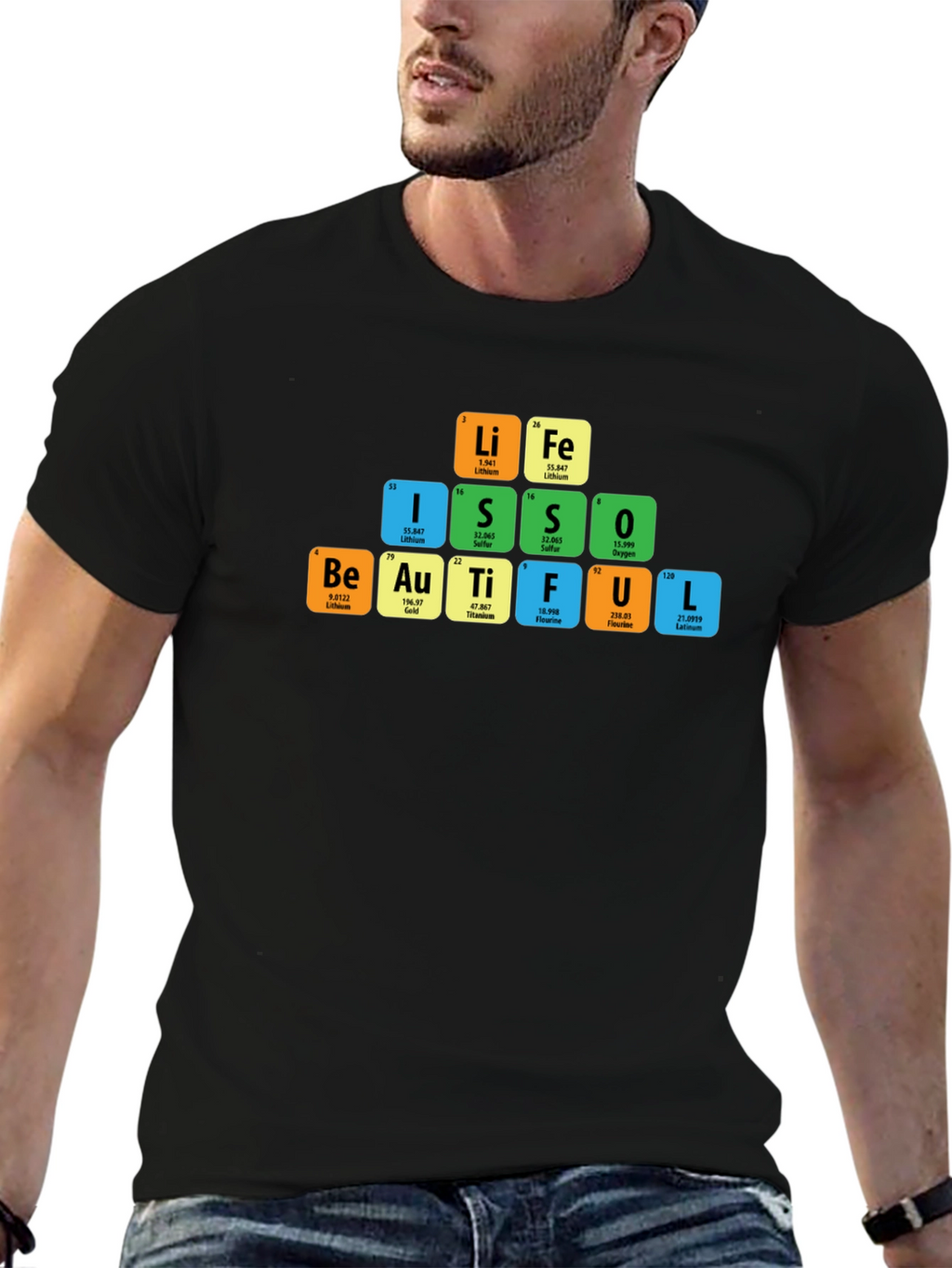 Periodic Table T-Shirt: Beautiful Elements Design