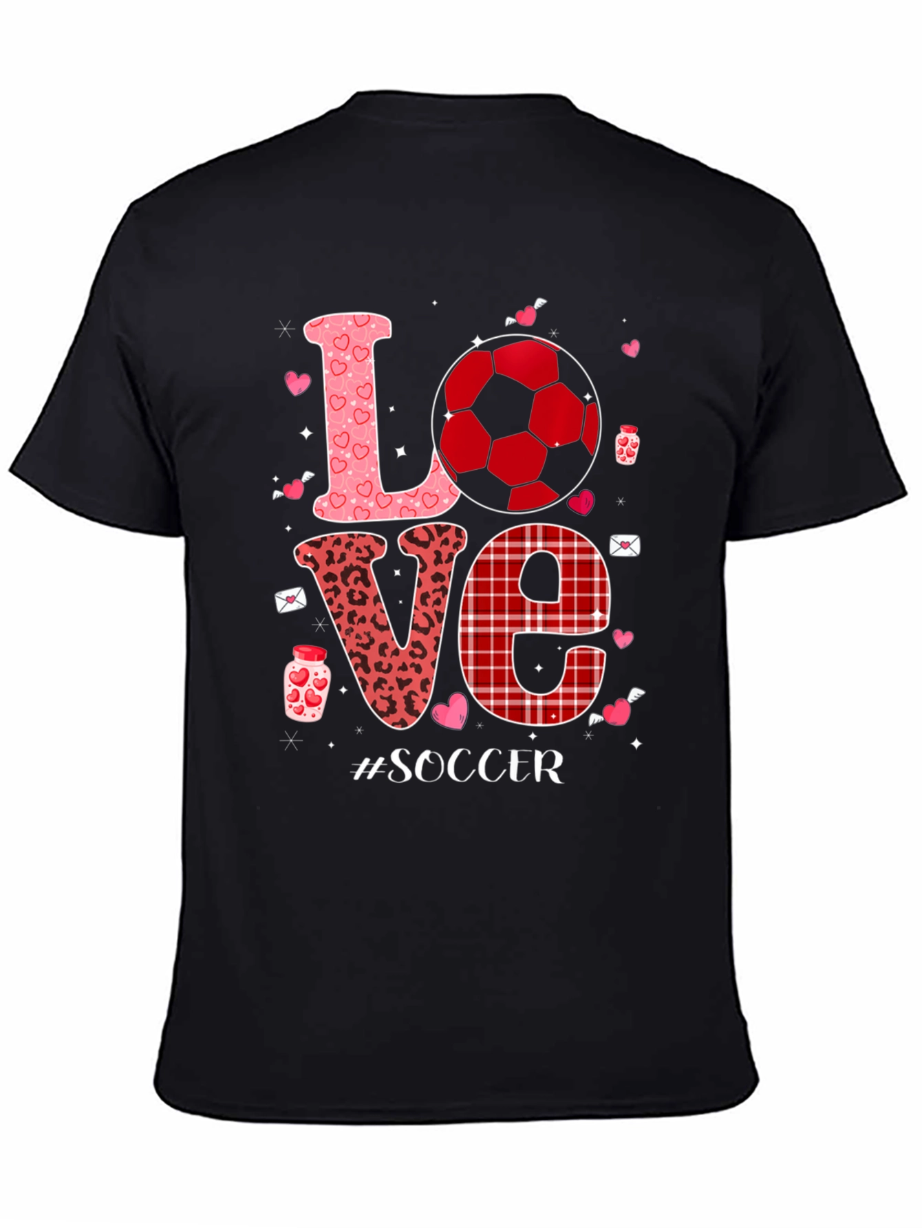 Love Soccer Graphic Tee