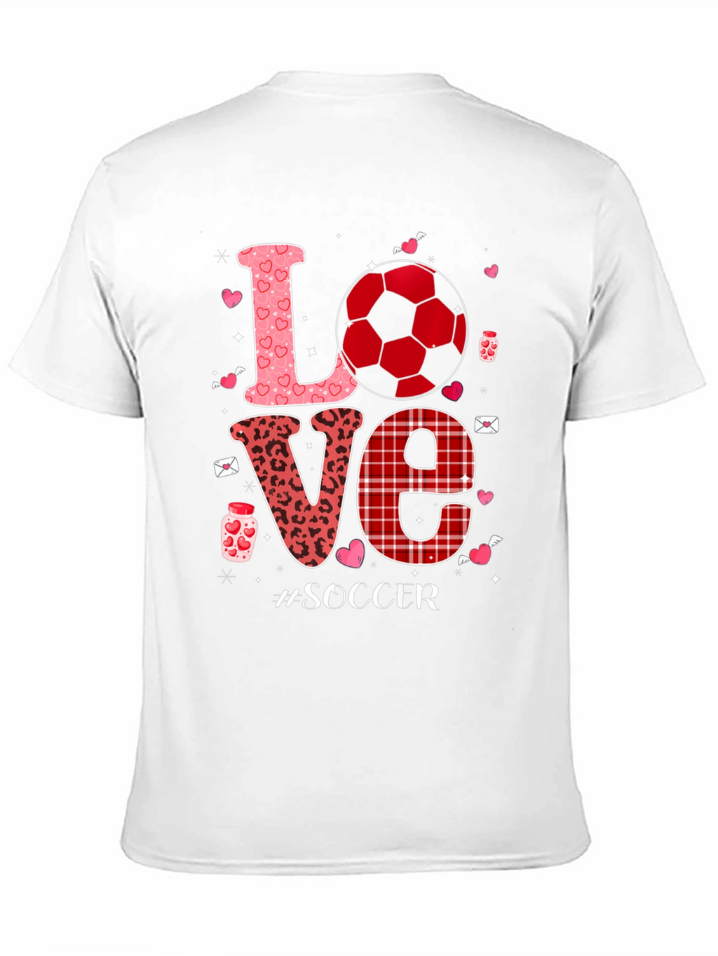 Love Soccer Graphic Tee