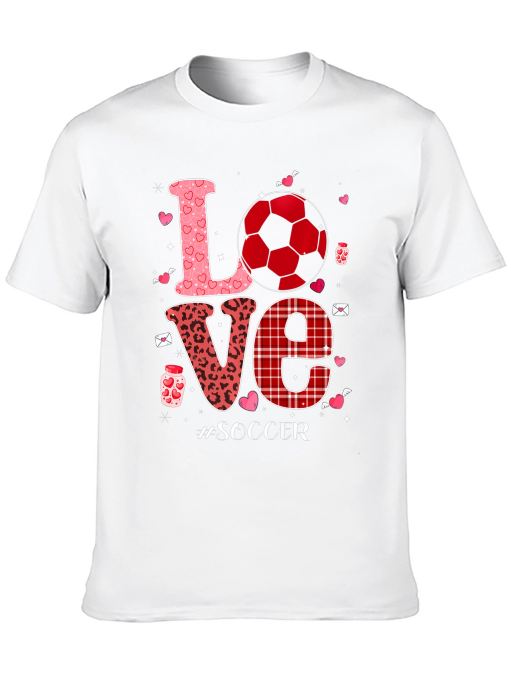 Love Soccer Graphic Tee
