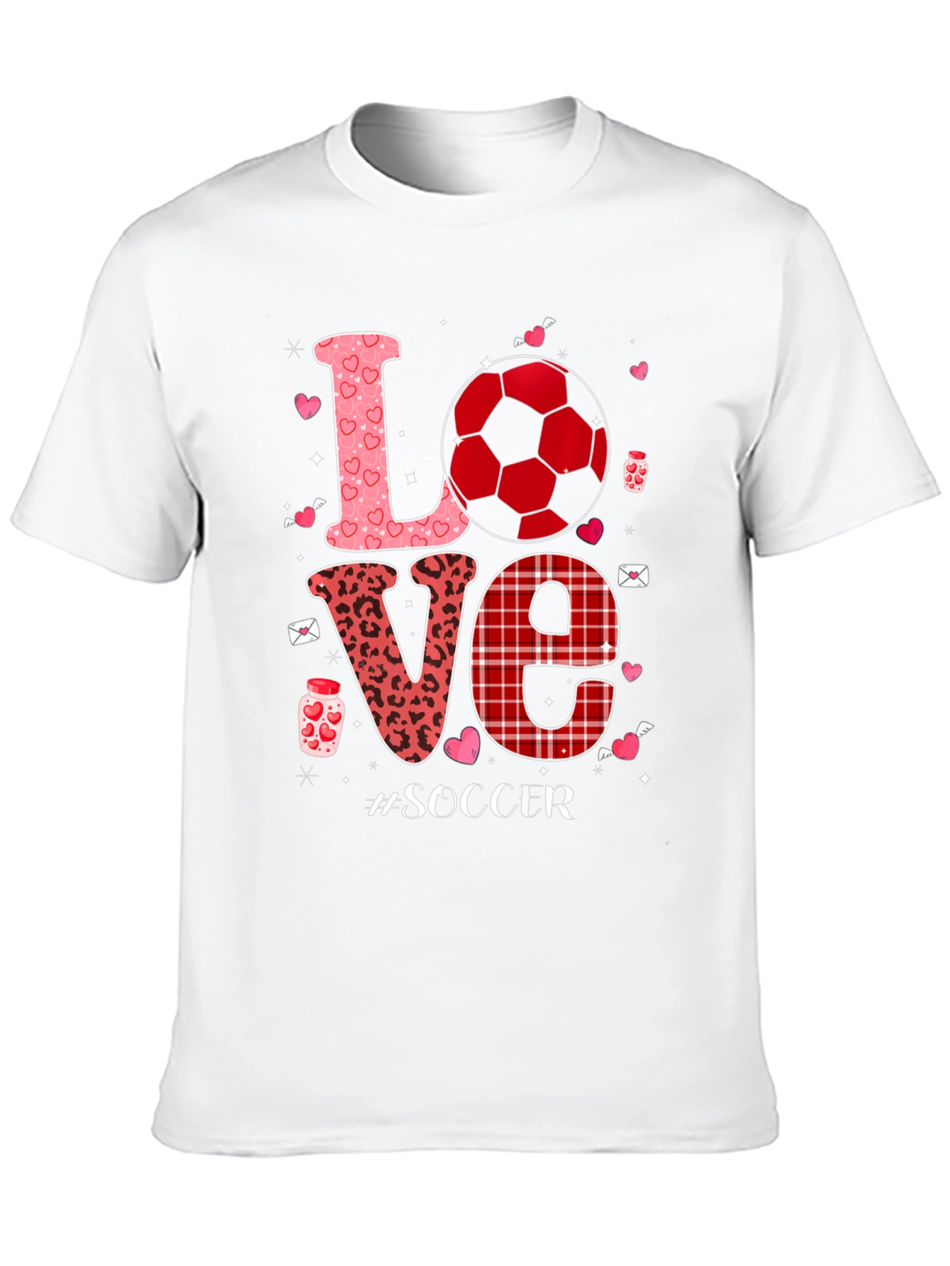 Love Soccer Graphic Tee