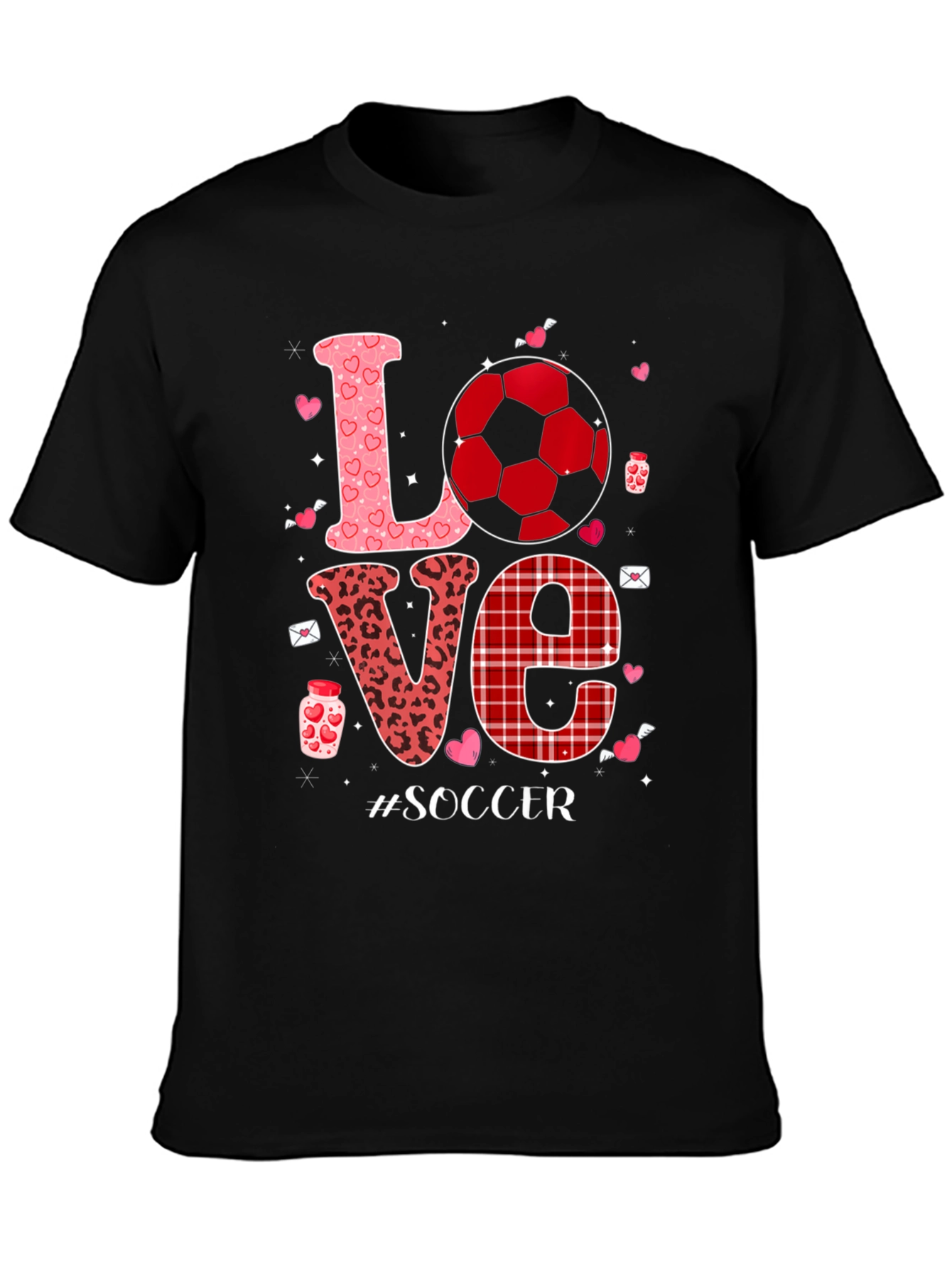 Love Soccer Graphic Tee