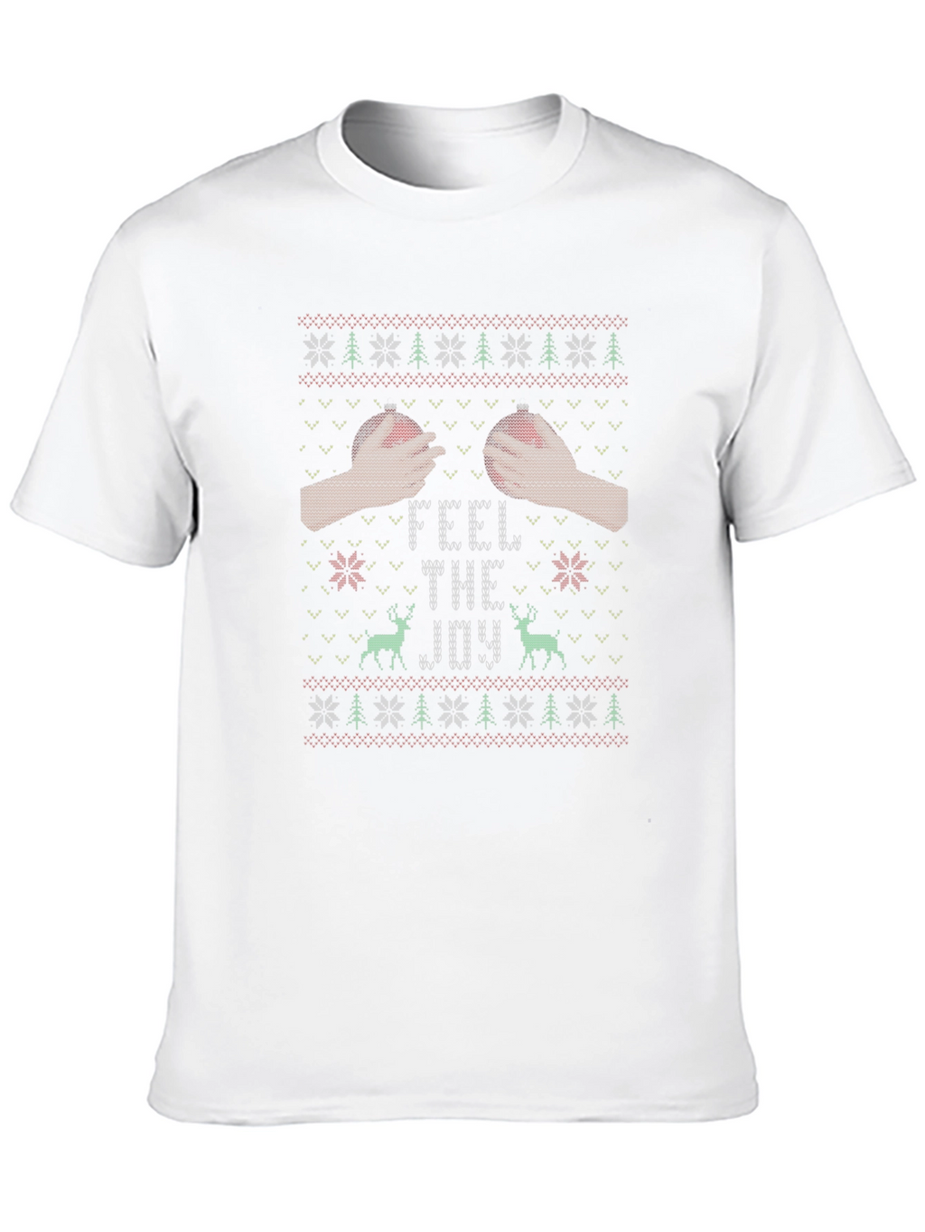 Feel The Joy Ugly Christmas Sweater T-Shirt