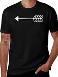 Arrow Graphic T-Shirt - Casual Style