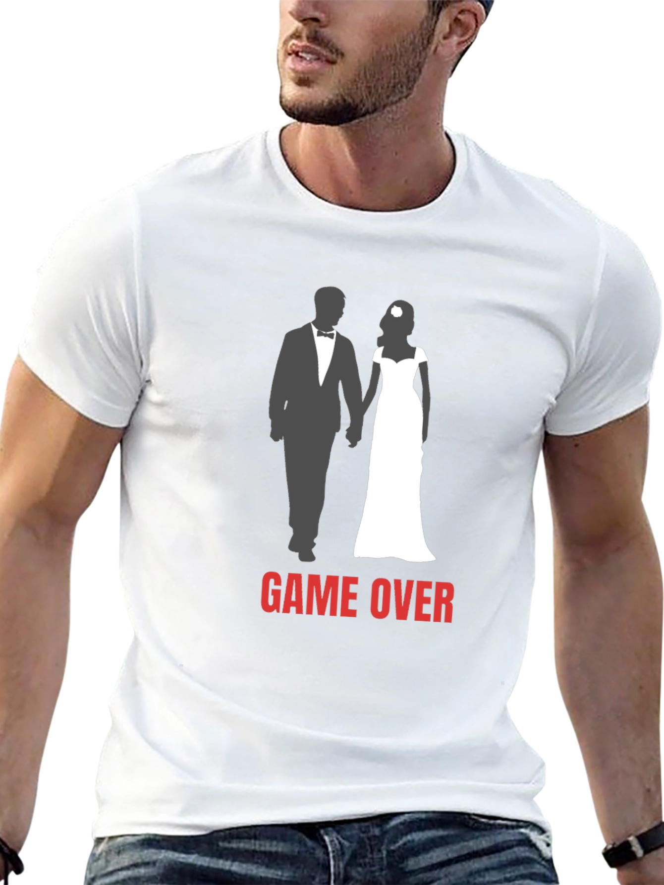 Game Over Wedding T-Shirt