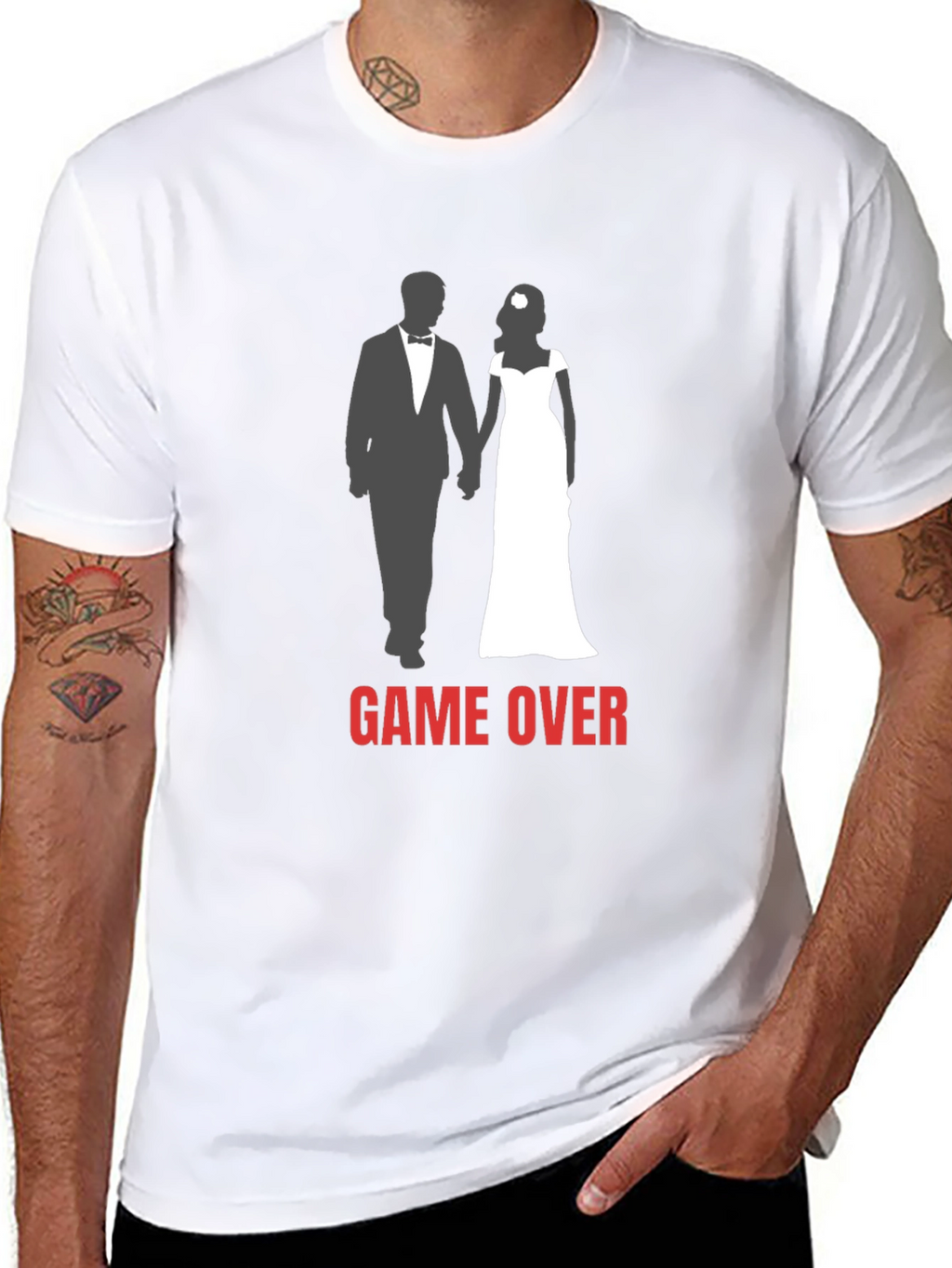 Game Over Wedding T-Shirt