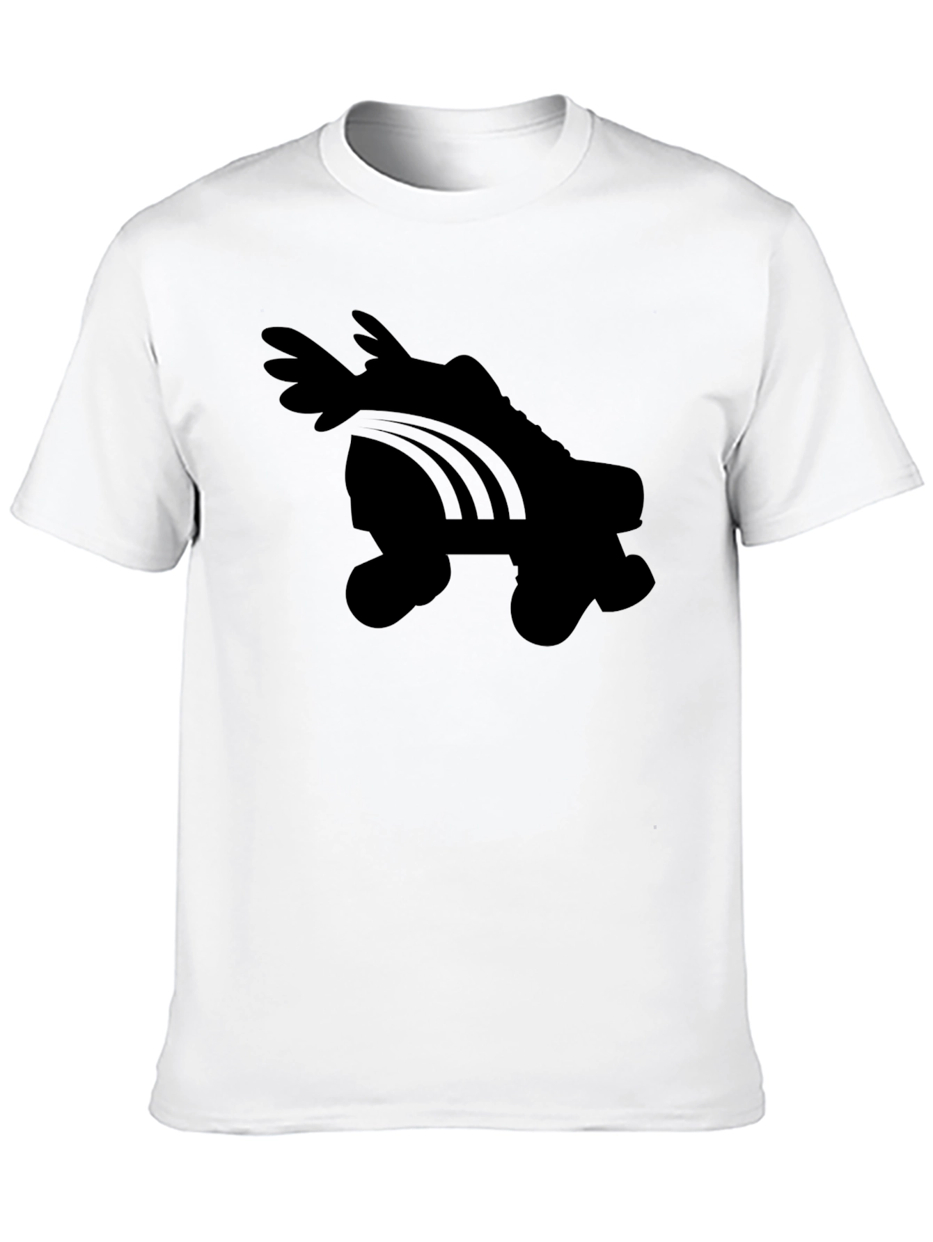 Roller Skate Graphic Tee - Black T-Shirt