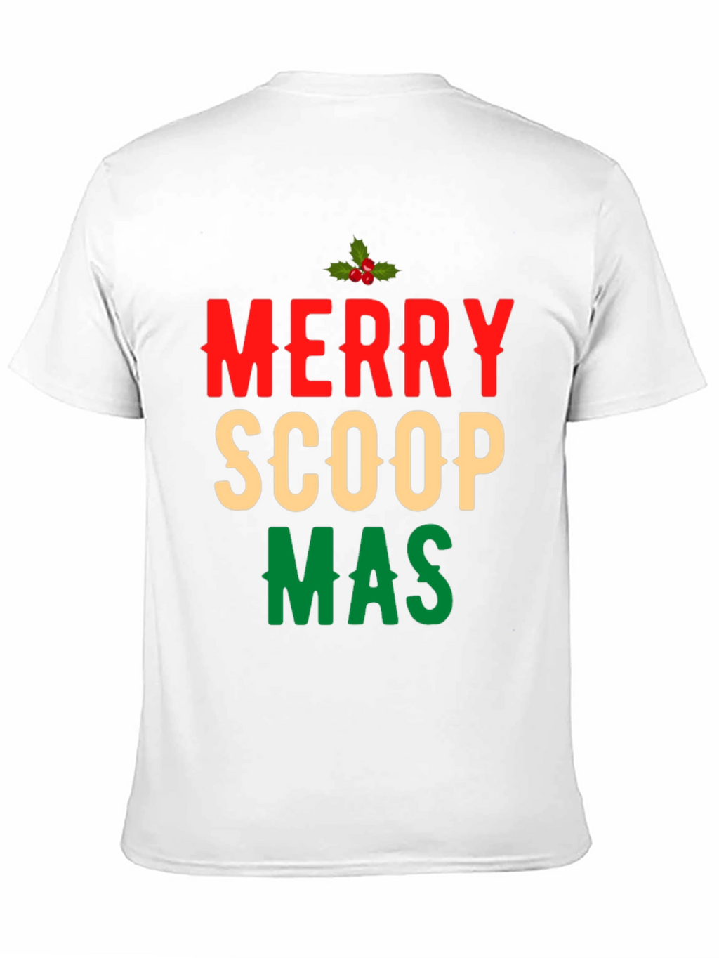 Merry Scoopmas Graphic T-Shirt
