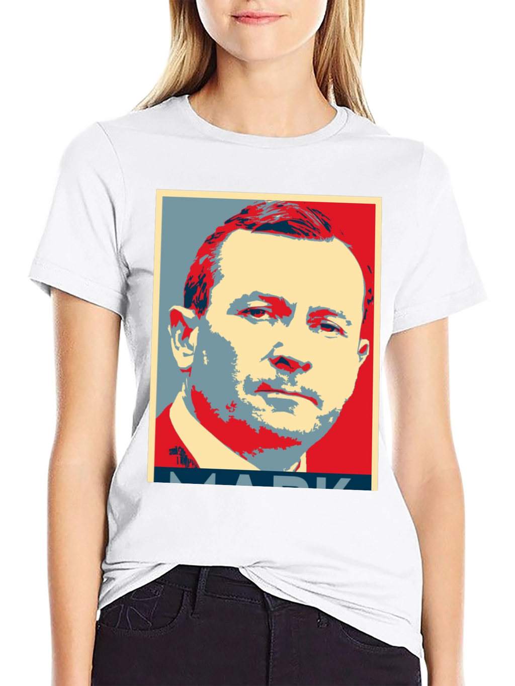 MARK Portrait T-Shirt - Bold Graphic Tee