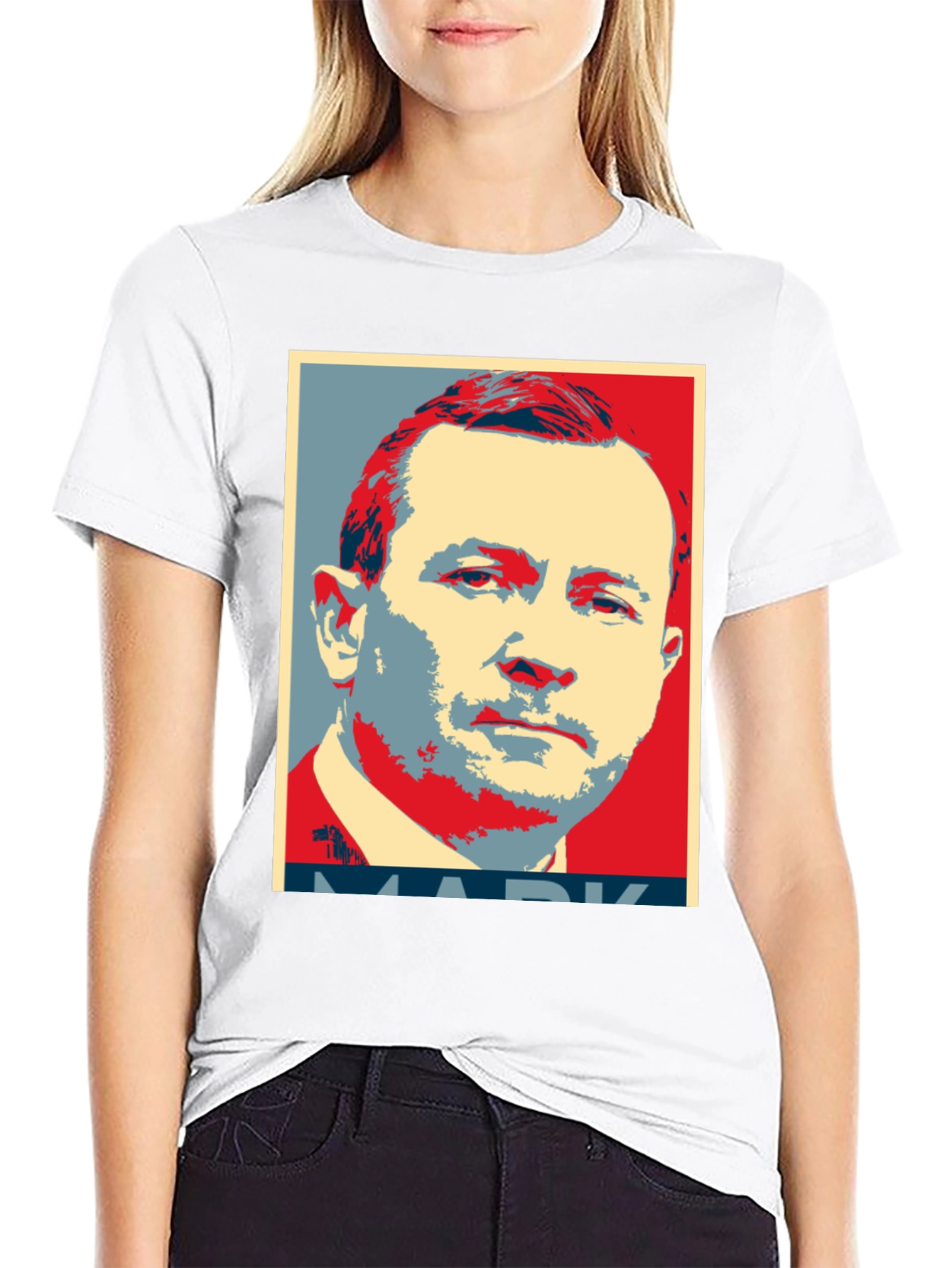 MARK Portrait T-Shirt - Bold Graphic Tee