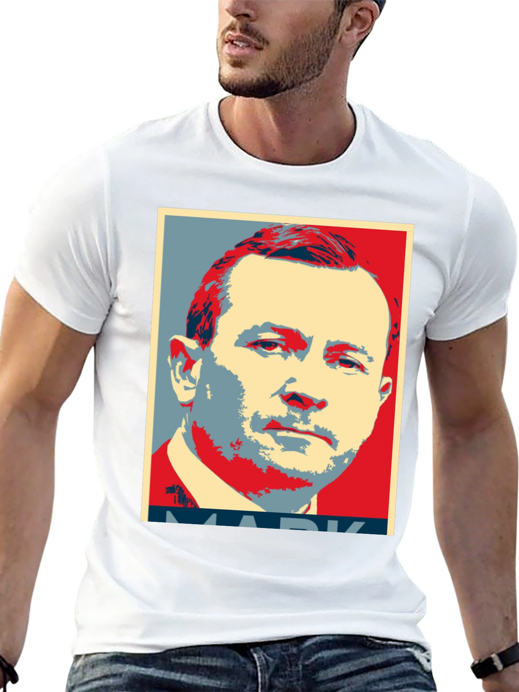MARK Portrait T-Shirt - Bold Graphic Tee
