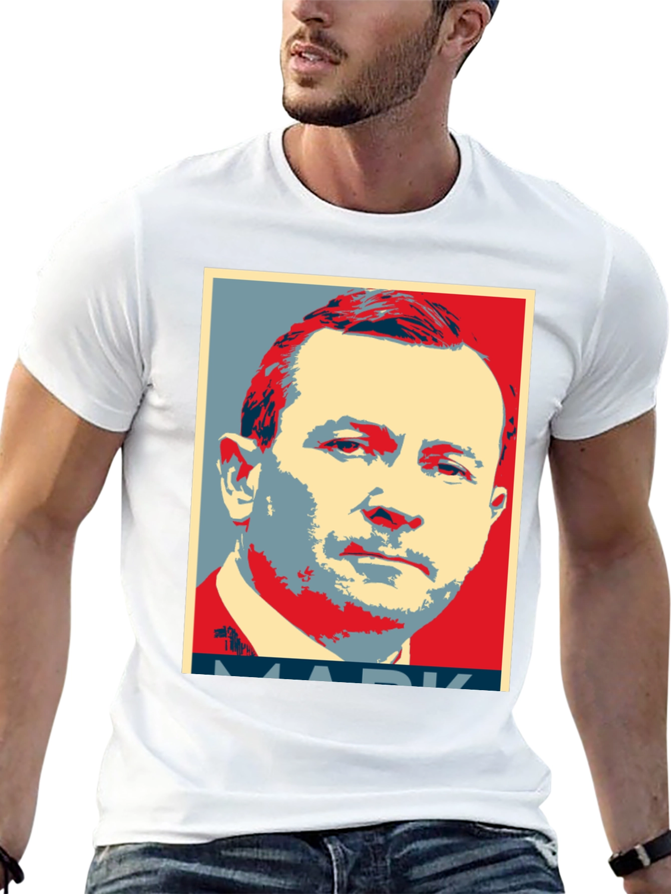 MARK Portrait T-Shirt - Bold Graphic Tee